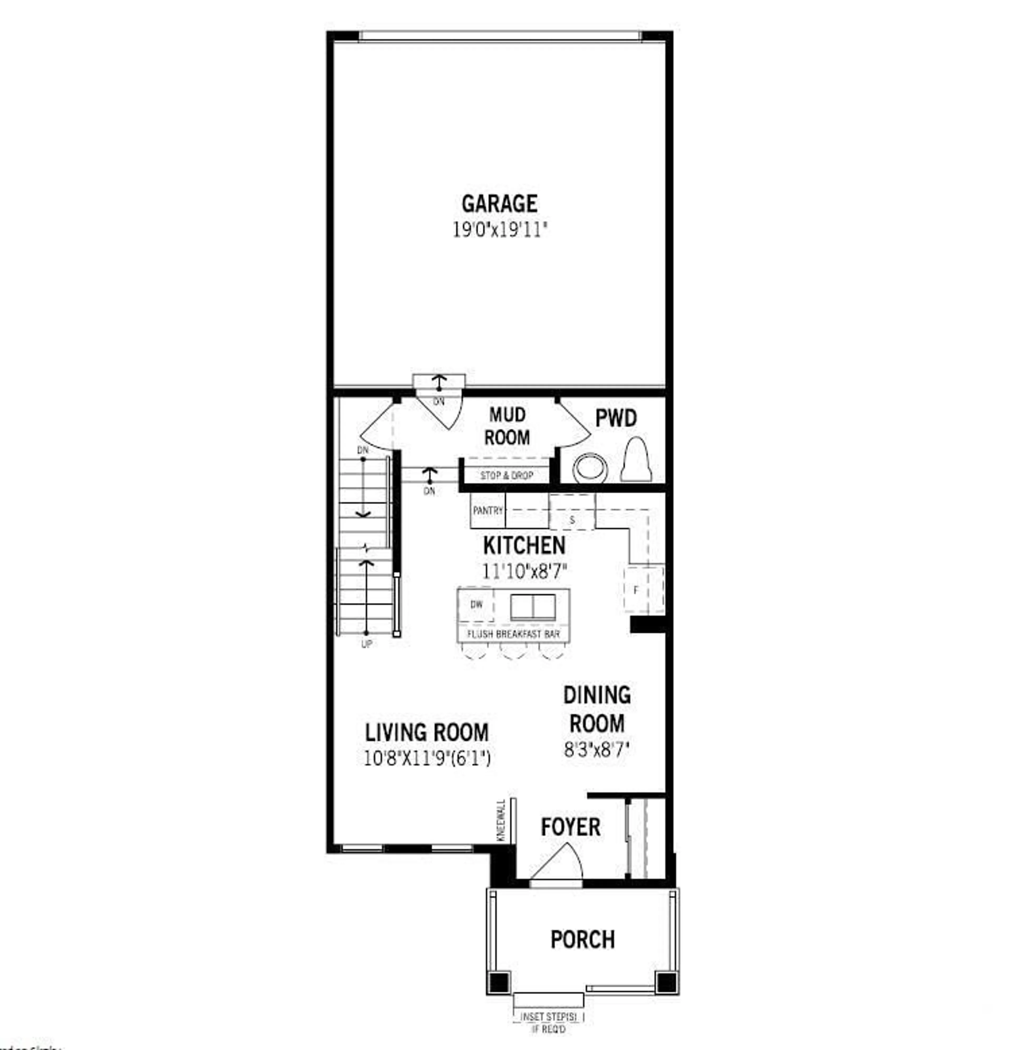 Floor plan for 1046 HEARTHSTONE BV, Sherwood Park Alberta T6H5E5