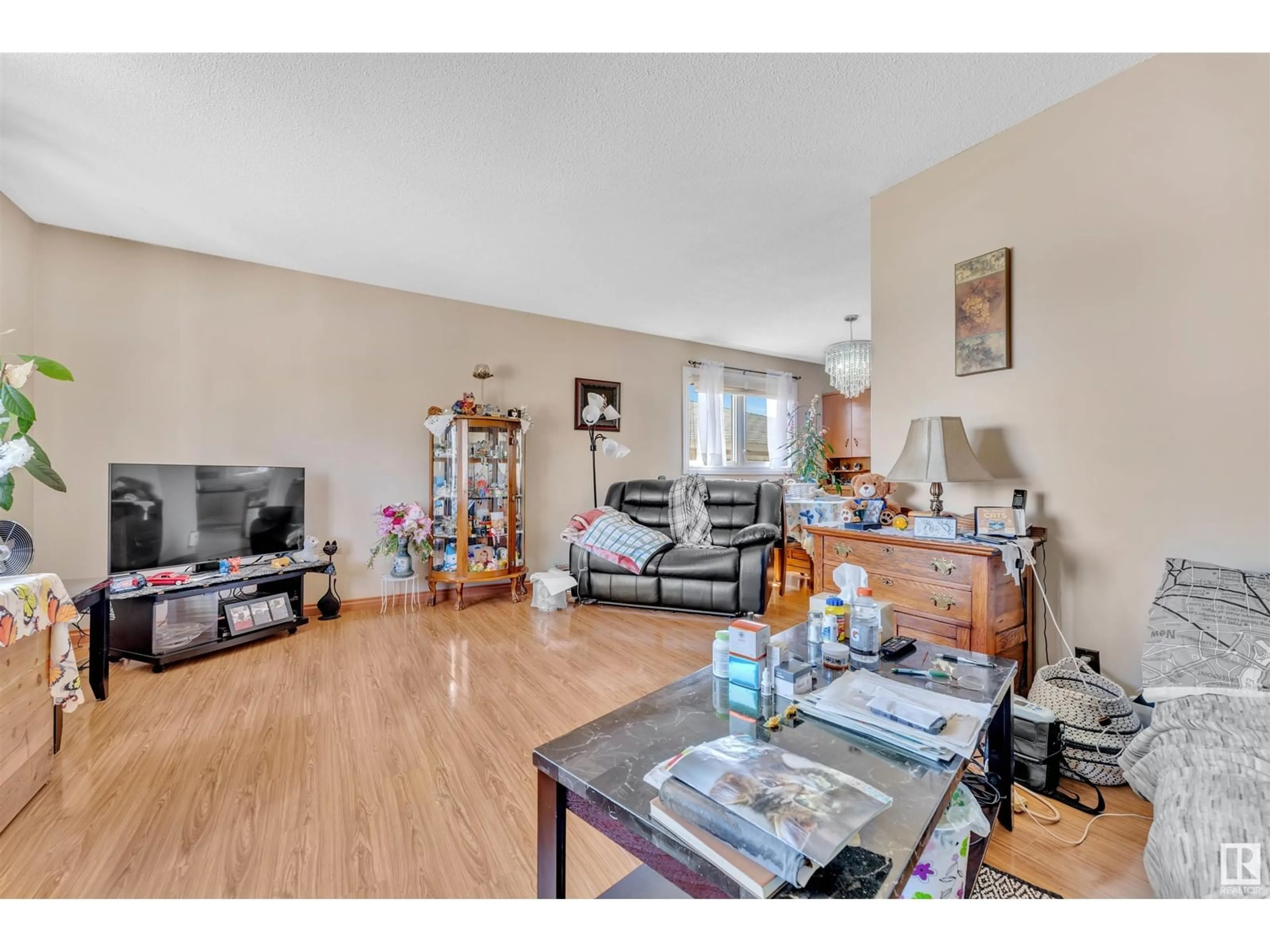 Living room with furniture, unknown for 12708 83 ST, Edmonton Alberta T5E2V8