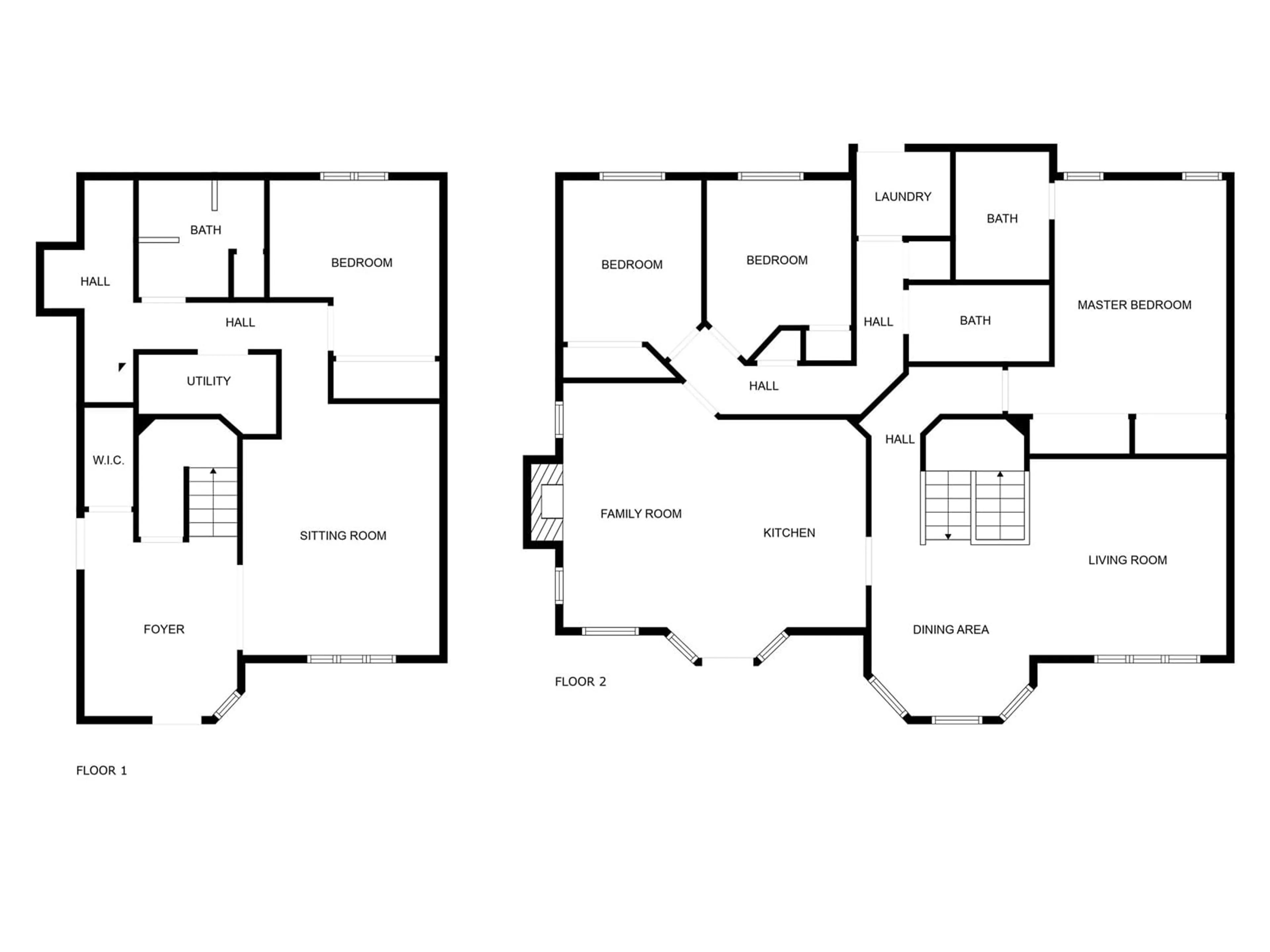 Floor plan for 1603 1 AV, Cold Lake Alberta T9M1B5
