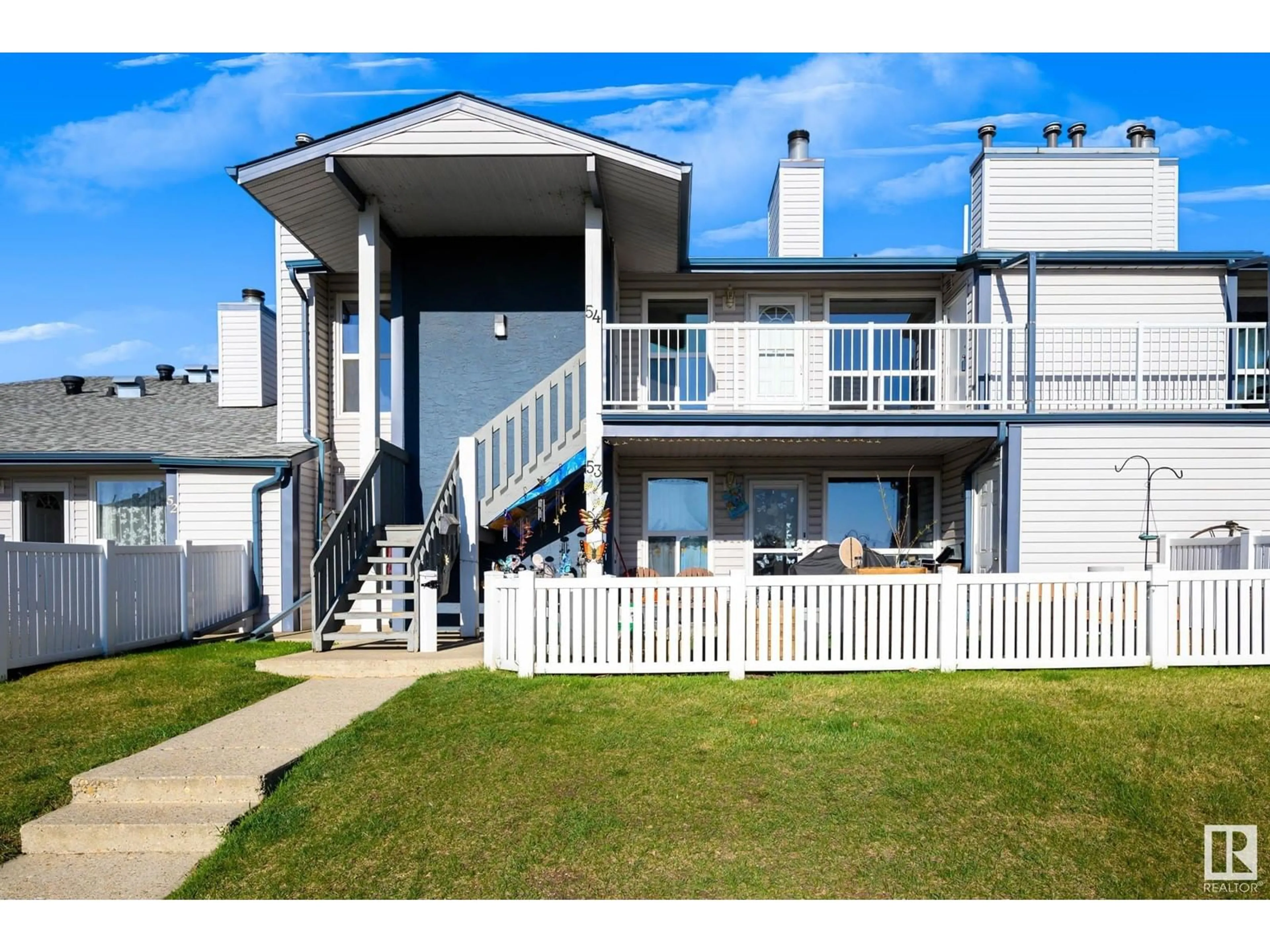 Home with vinyl exterior material, unknown for #54 - 14620 26 ST, Edmonton Alberta T5Y2J9