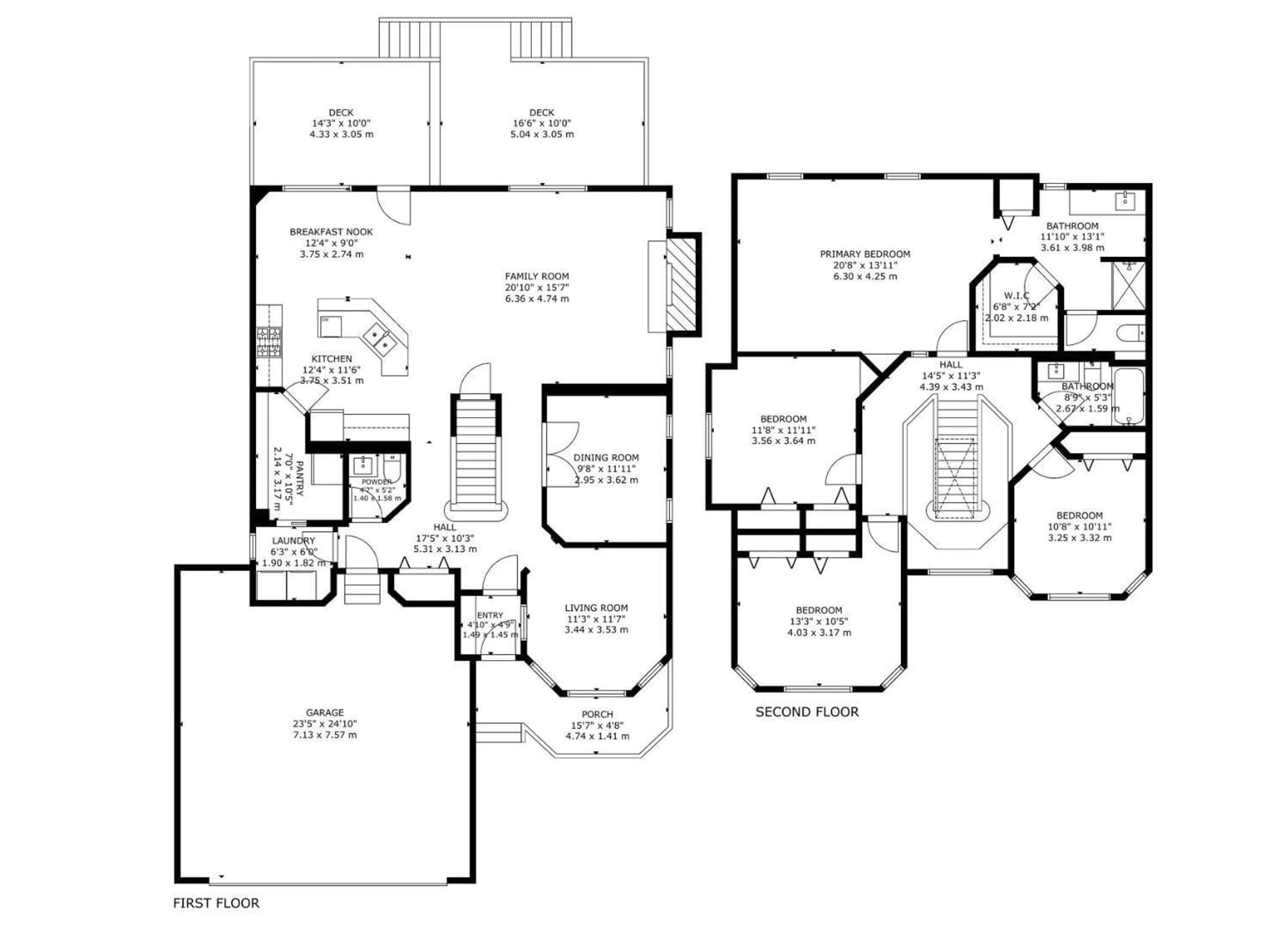 Floor plan for 6 LINKSIDE WY, Spruce Grove Alberta T7X4H7