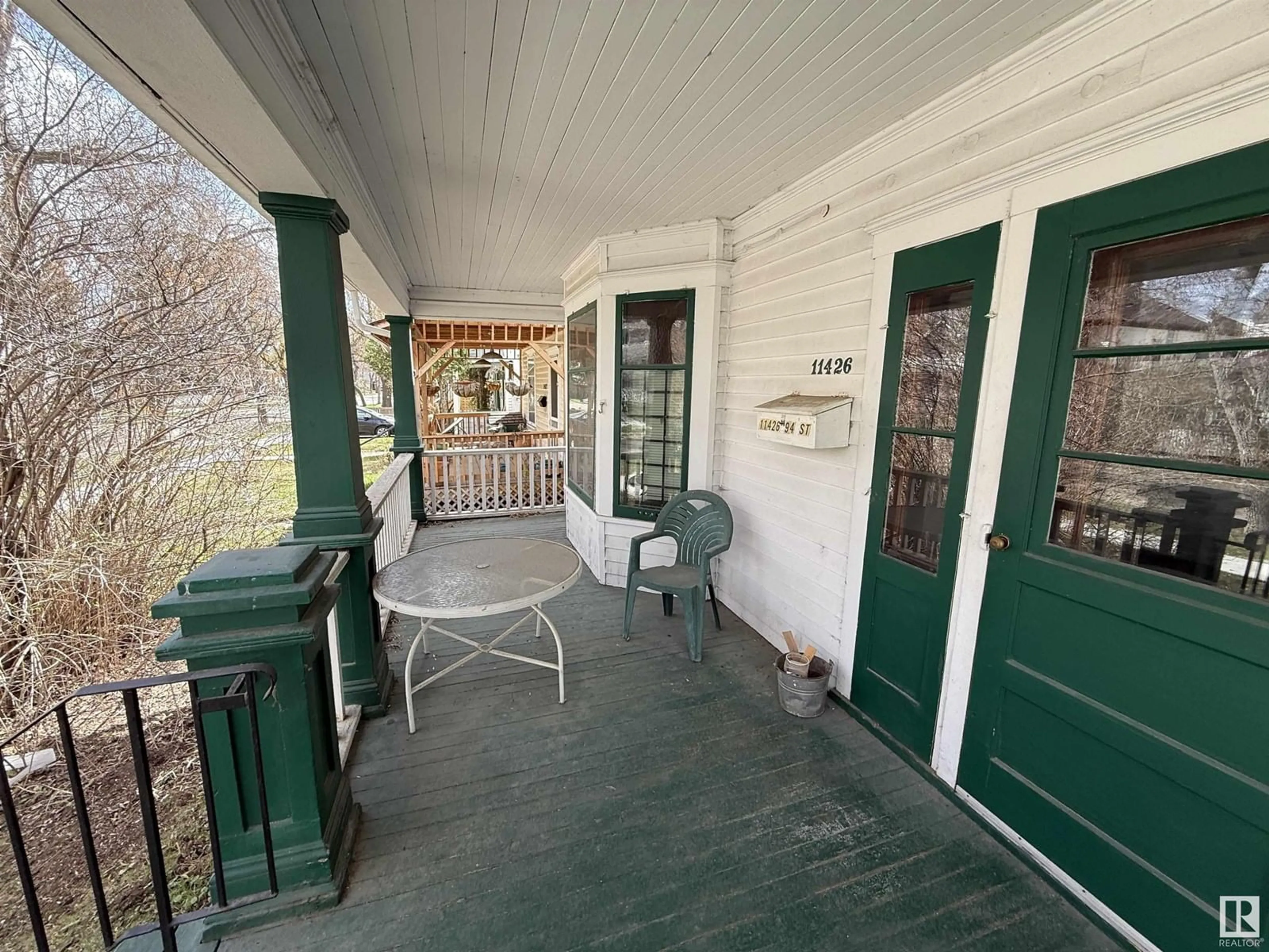 Patio, street for 11426 94 ST, Edmonton Alberta T5G1H4