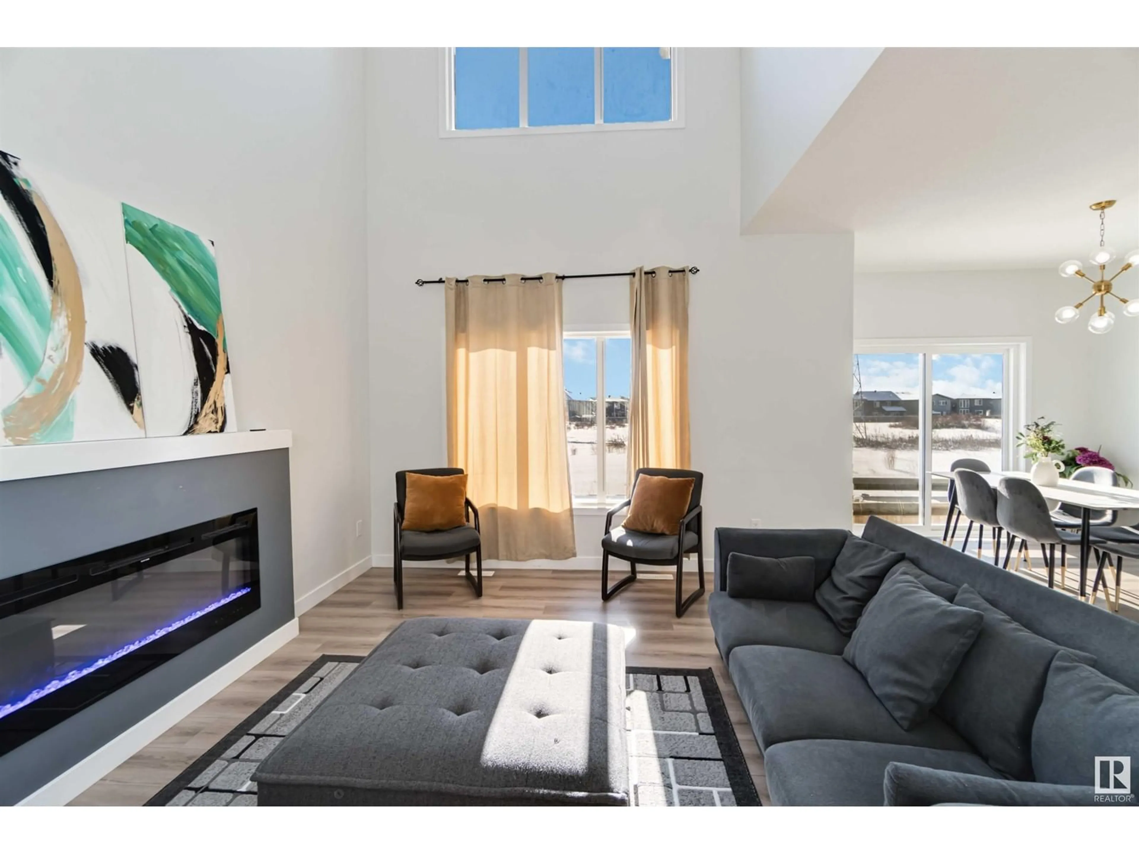 Living room with furniture, unknown for NW - 3027 200 ST, Edmonton Alberta T6M1N7