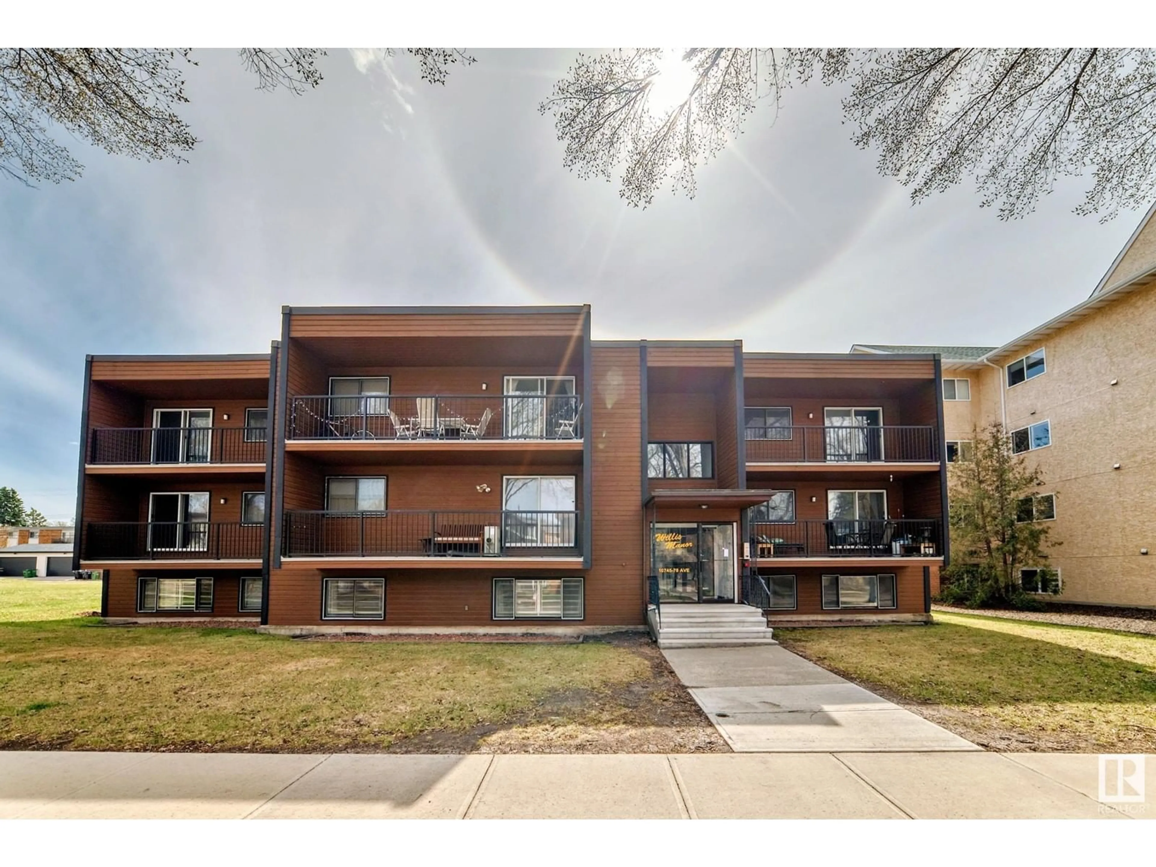 Home with brick exterior material, building for #102 - 10745 78 AV, Edmonton Alberta T6E1P7