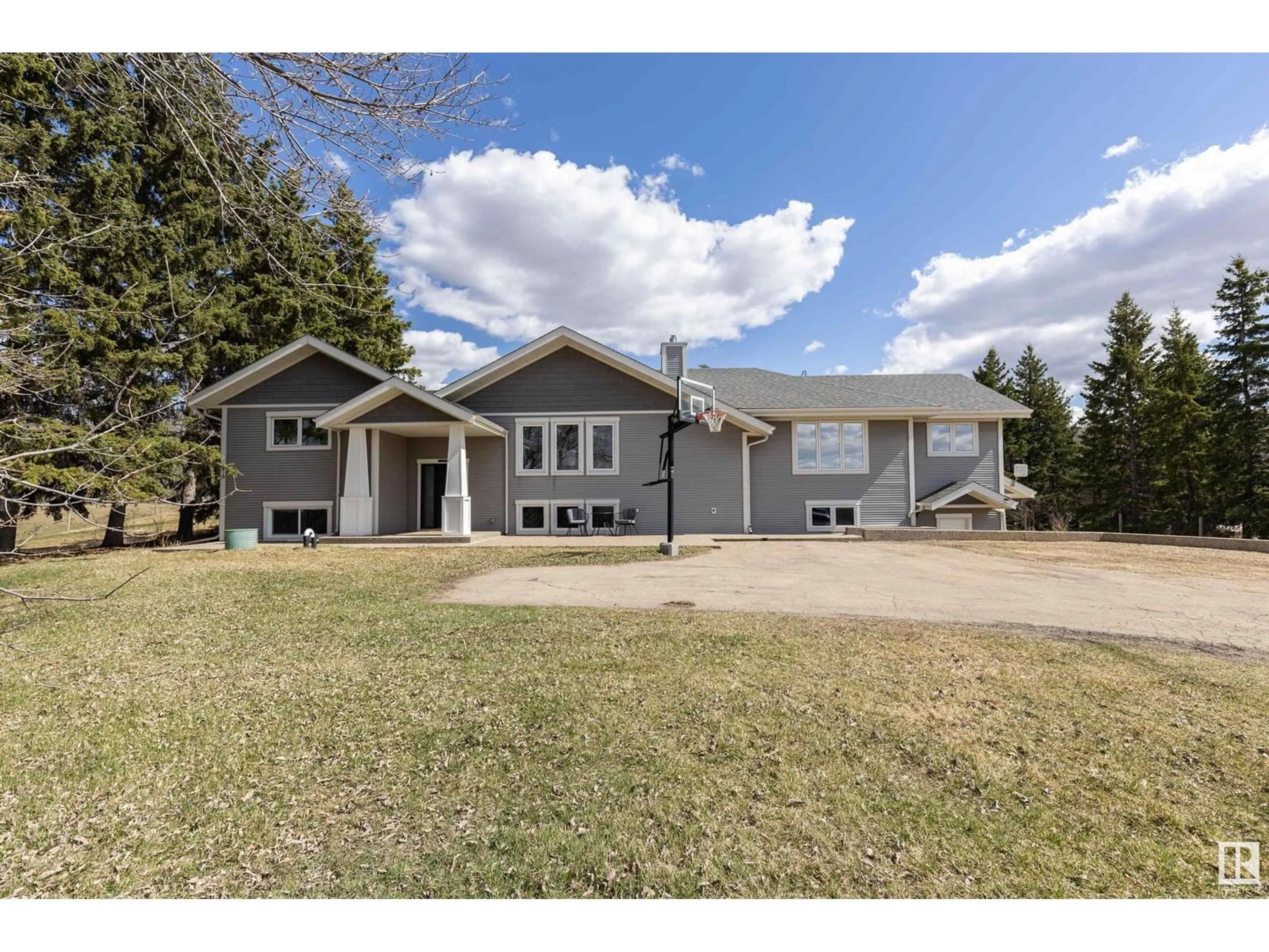 A pic from outside/outdoor area/front of a property/back of a property/a pic from drone, street for 51559 - 169 RGE ROAD 225, Rural Strathcona County Alberta T8C1H5