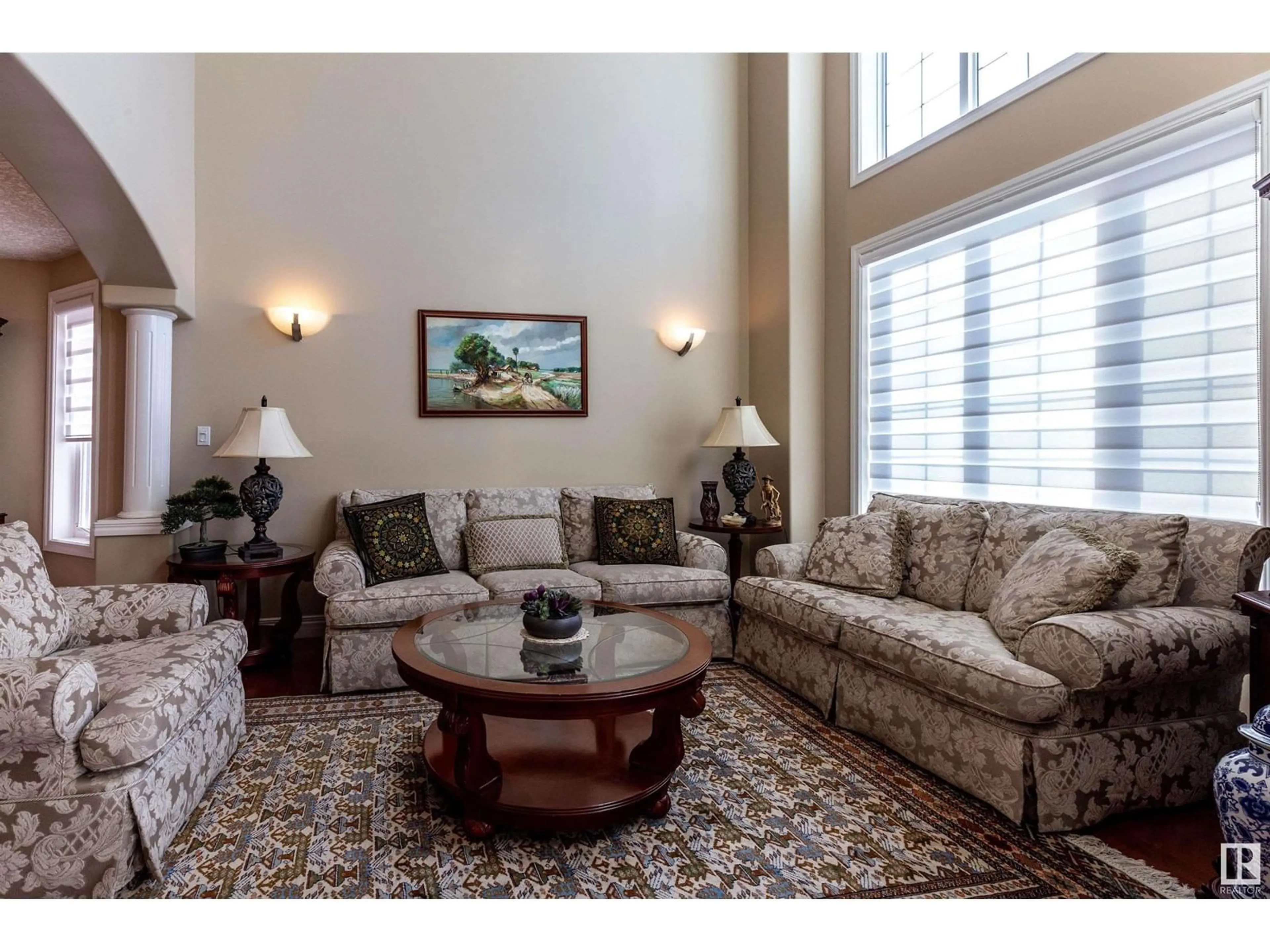 Living room with furniture, unknown for SW - 10828 6 AV, Edmonton Alberta T6W1G3
