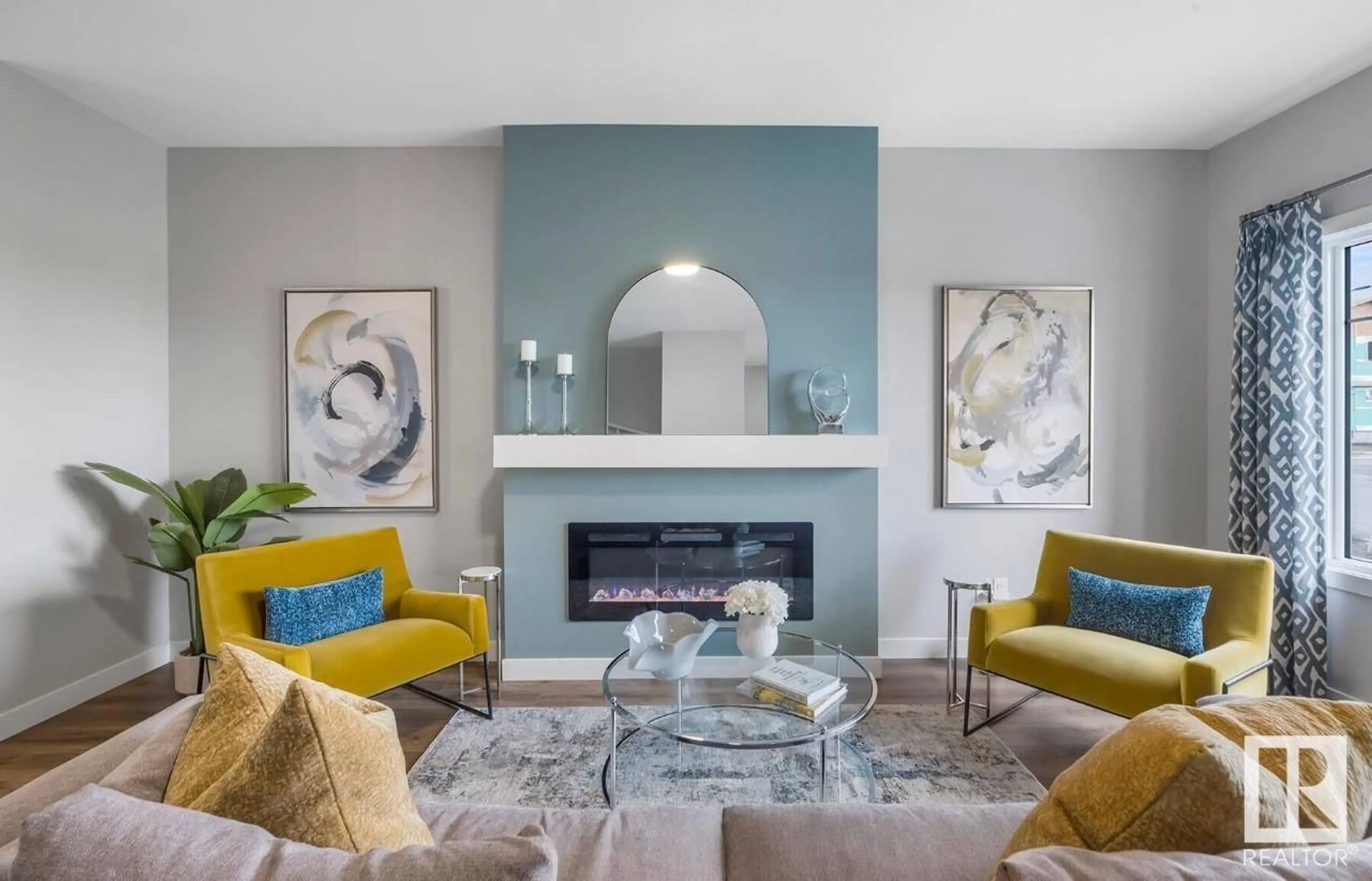 Living room with furniture, unknown for 750 MATTSON DR, Edmonton Alberta T6X1A3