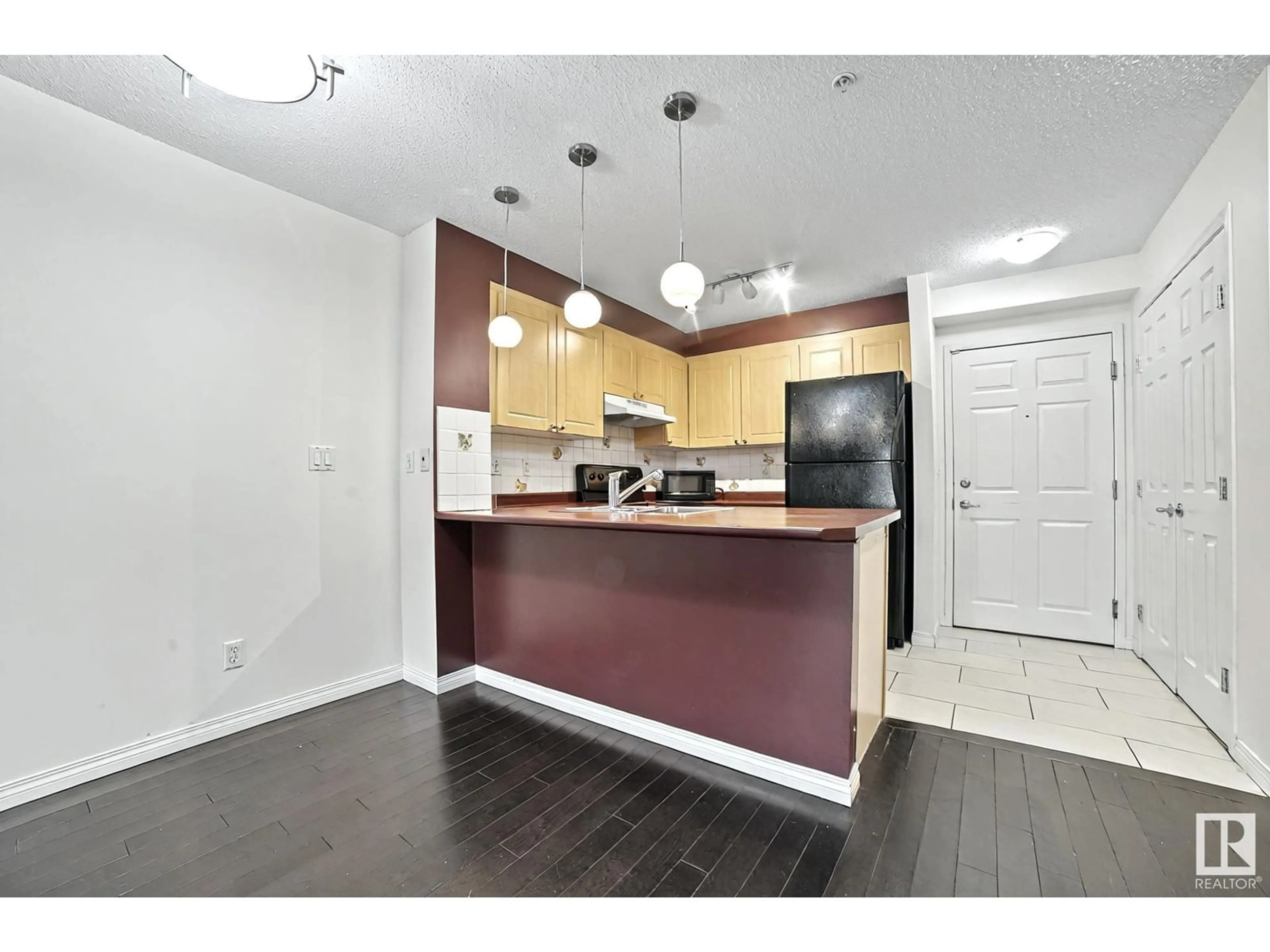 Standard kitchen, wood/laminate floor for #111 - 622 MCALLISTER LO, Edmonton Alberta T6W1N1