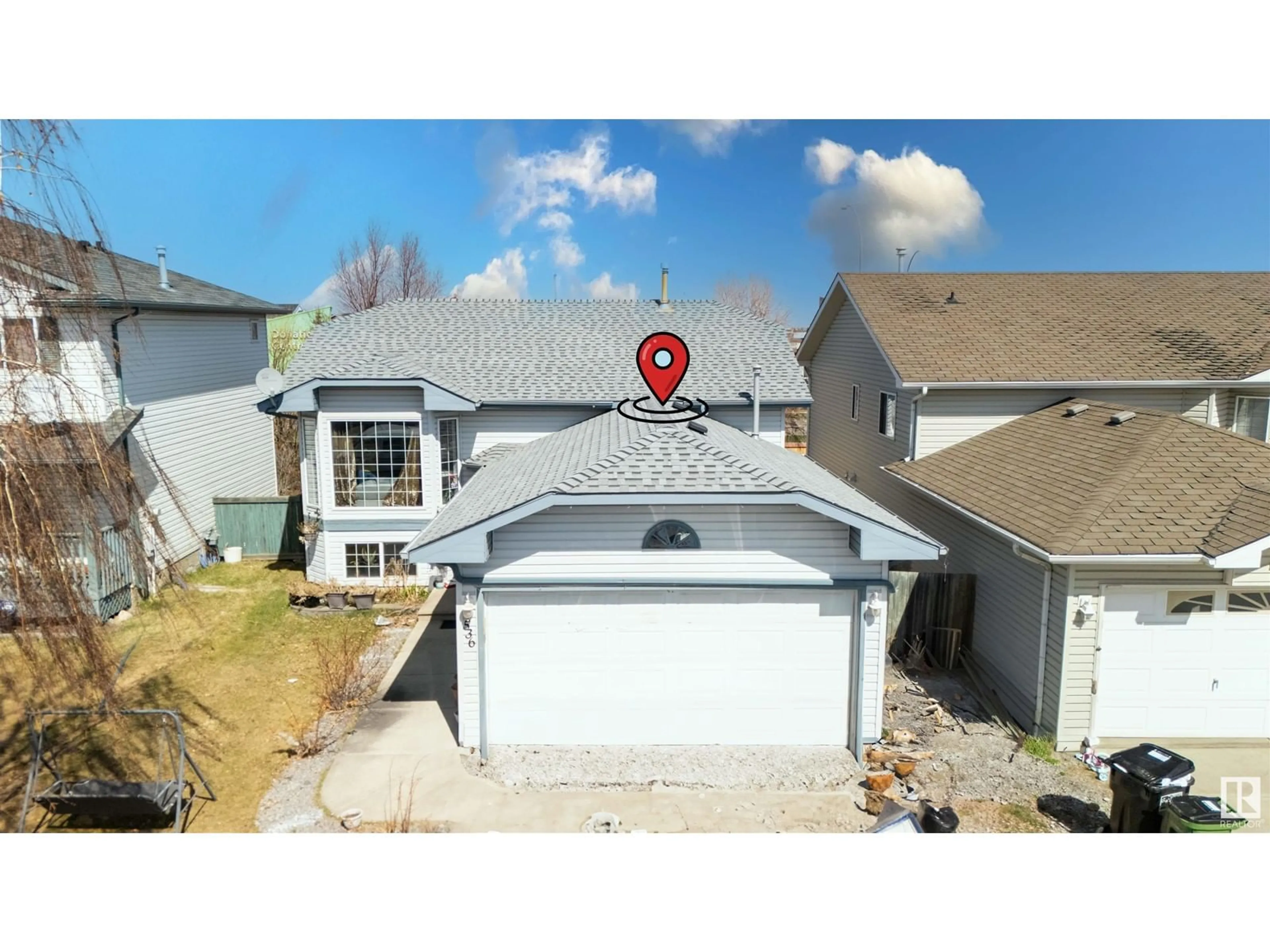 A pic from outside/outdoor area/front of a property/back of a property/a pic from drone, street for 536 WISEMAN LN, Edmonton Alberta T6T1N6