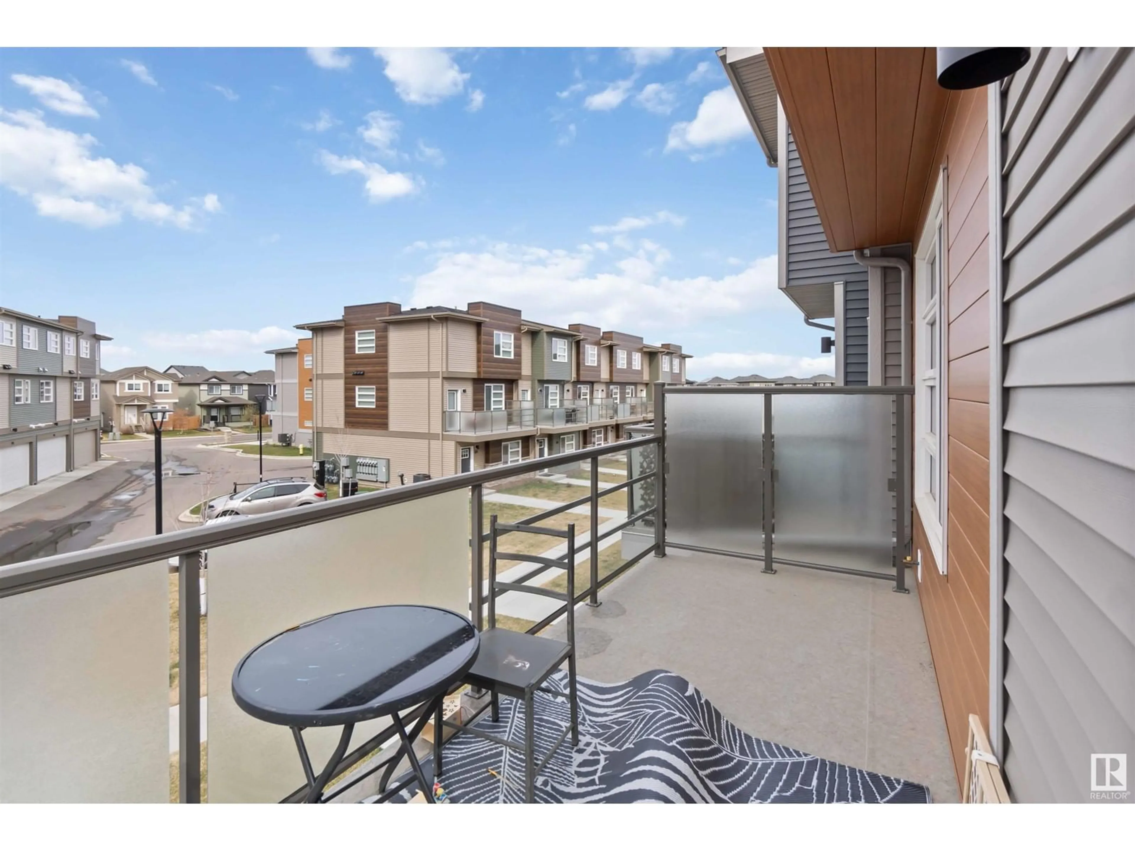 Balcony in the apartment, unknown for NW - 98 17635 58 ST, Edmonton Alberta T5Y4C4