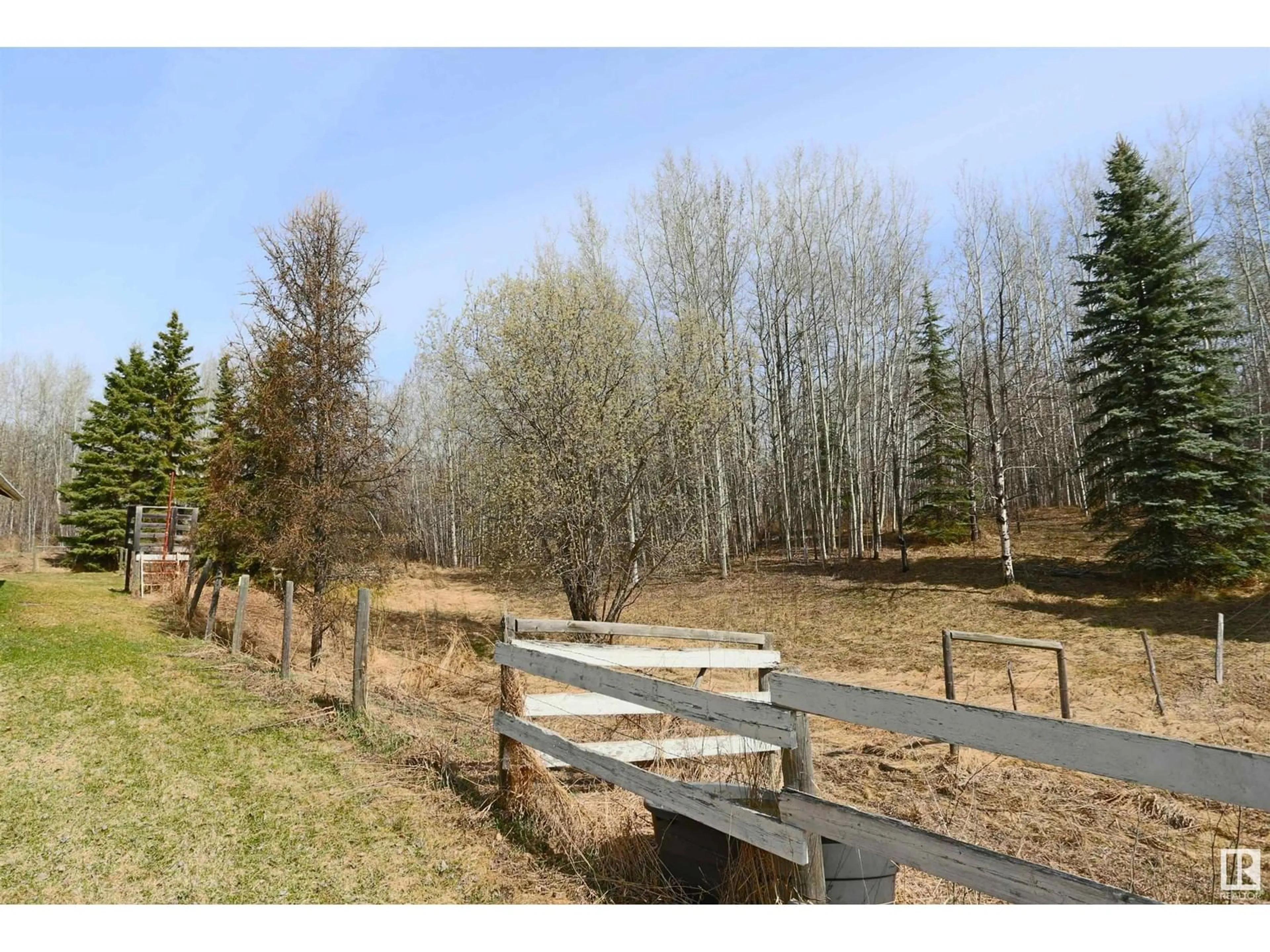 A pic from outside/outdoor area/front of a property/back of a property/a pic from drone, forest/trees view for 53510 - 149 HWY 43, Rural Lac Ste. Anne County Alberta T7Z1V0