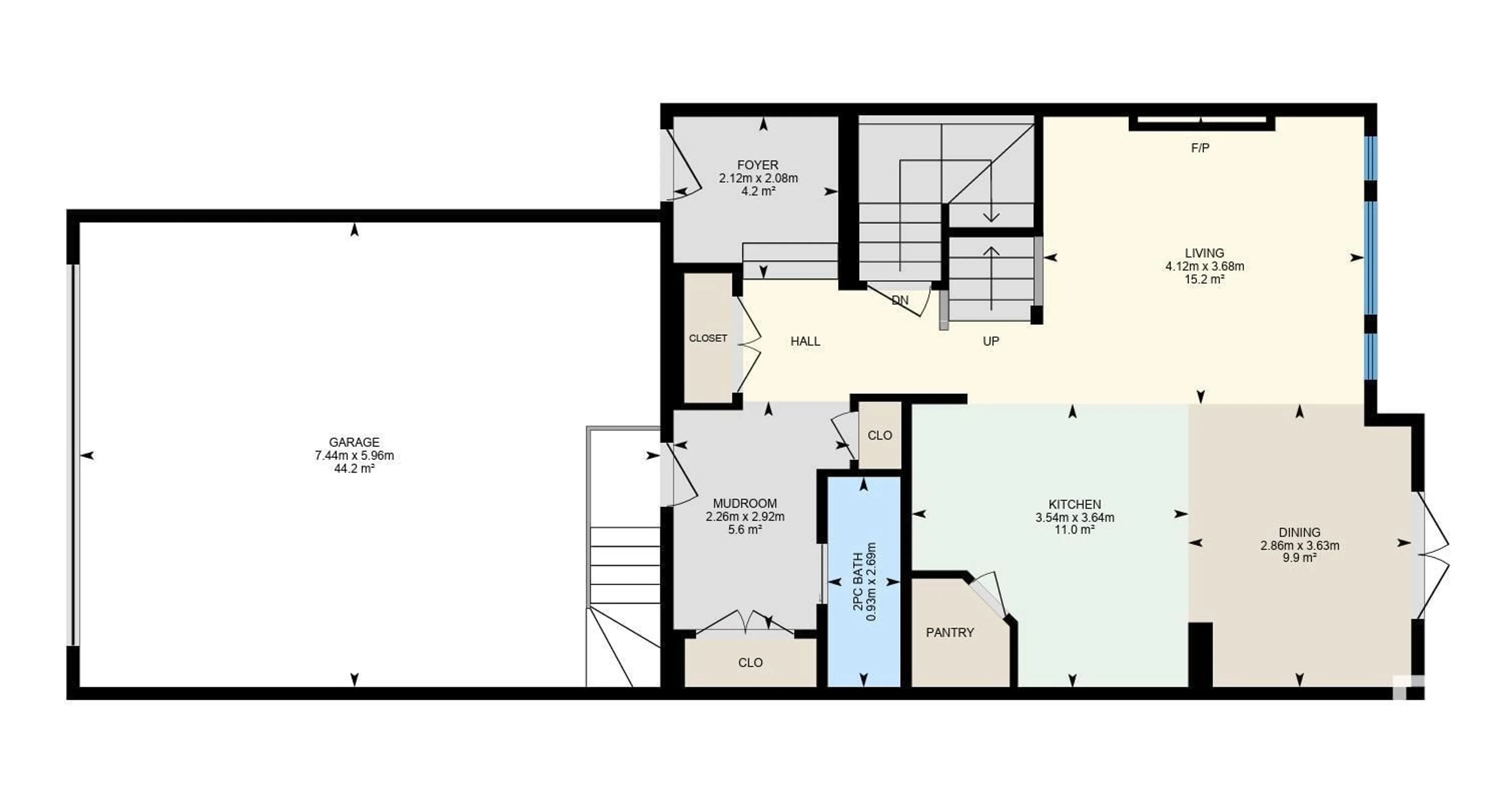 Floor plan for 203 SIMPKINS BN, Leduc Alberta T9E0E8