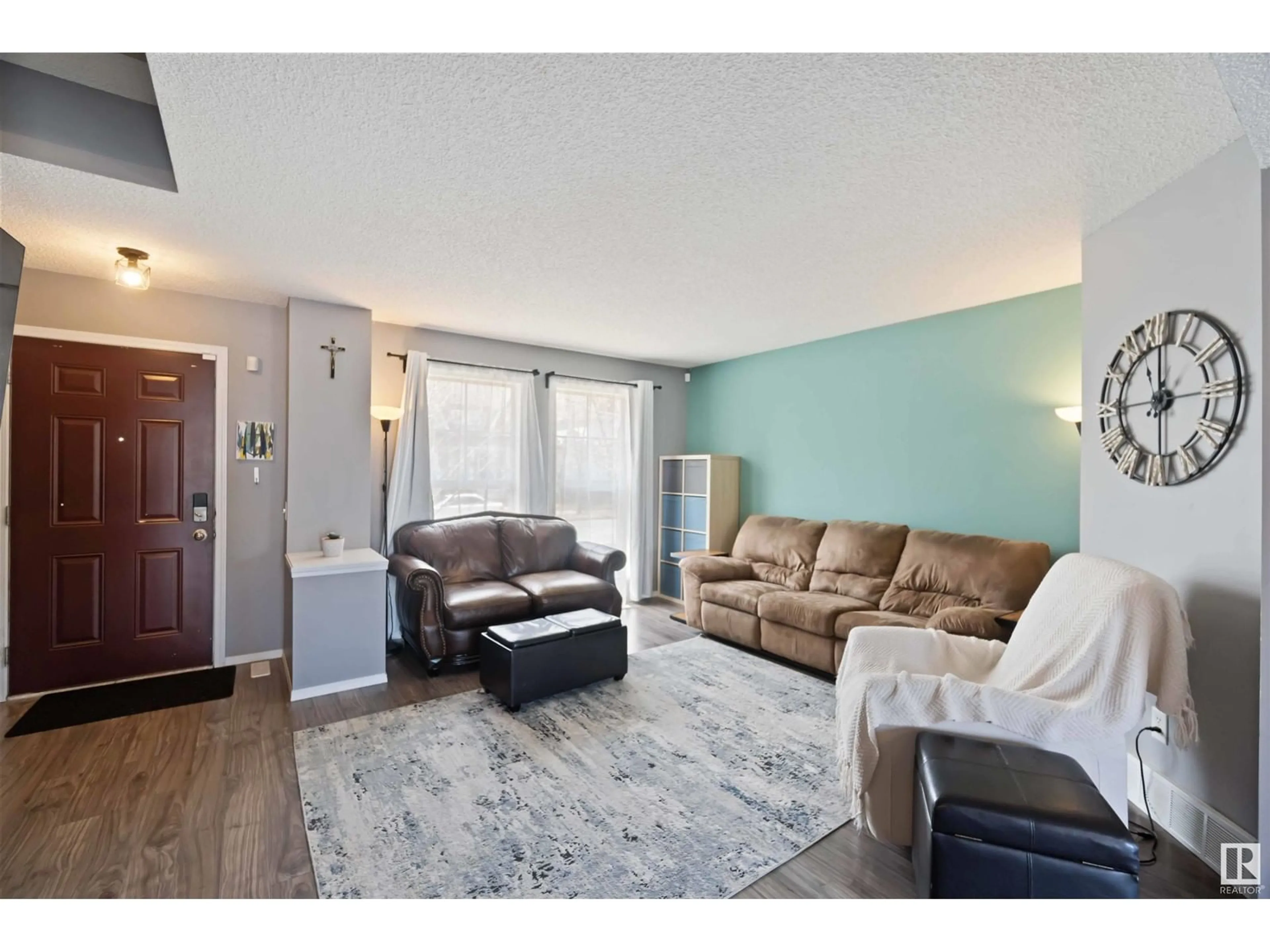 Living room with furniture, unknown for SW - 1215 76 ST, Edmonton Alberta T6X1M9