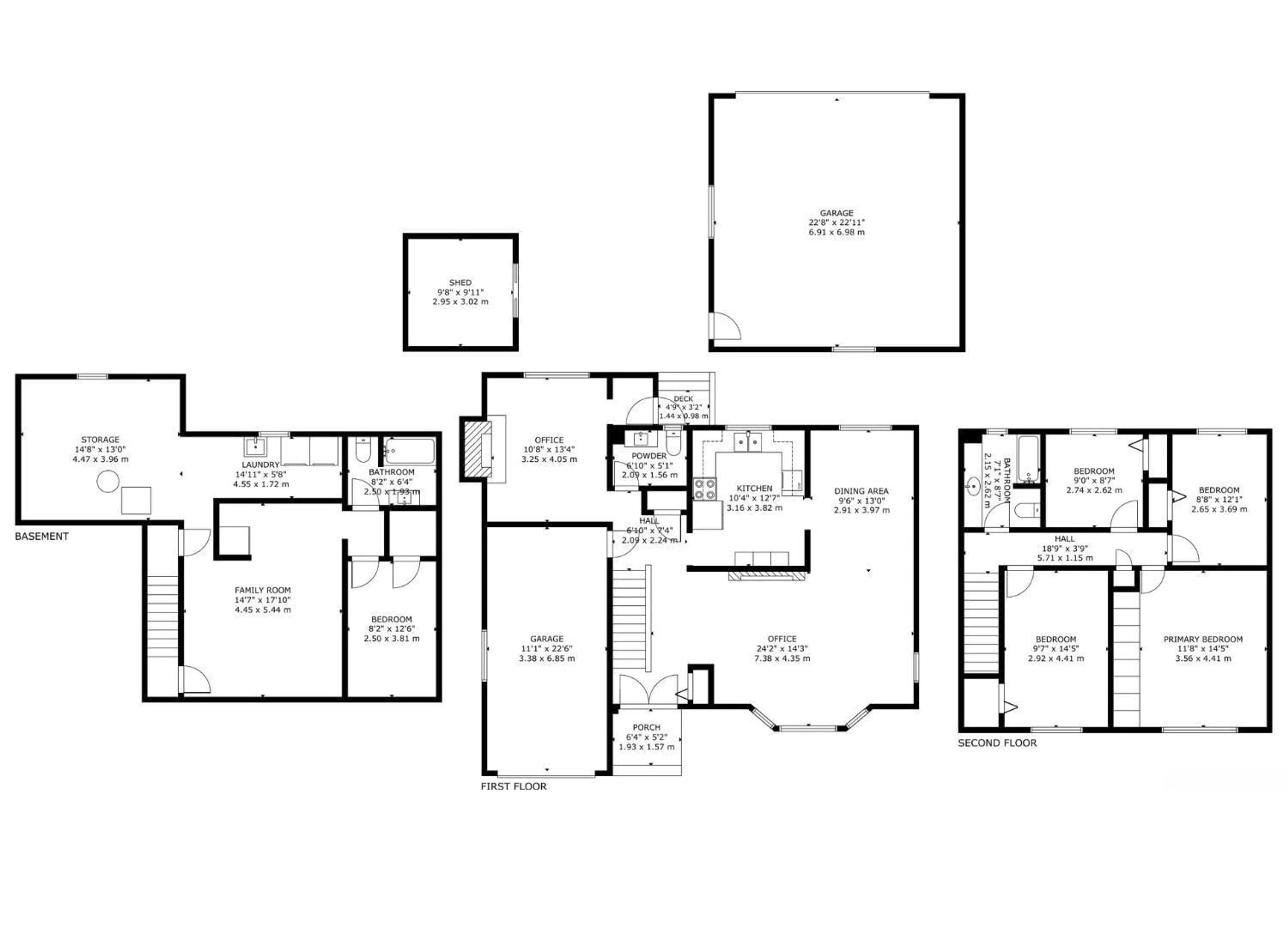 Floor plan for 26 COLLINGWOOD AV, Spruce Grove Alberta T7X2A7