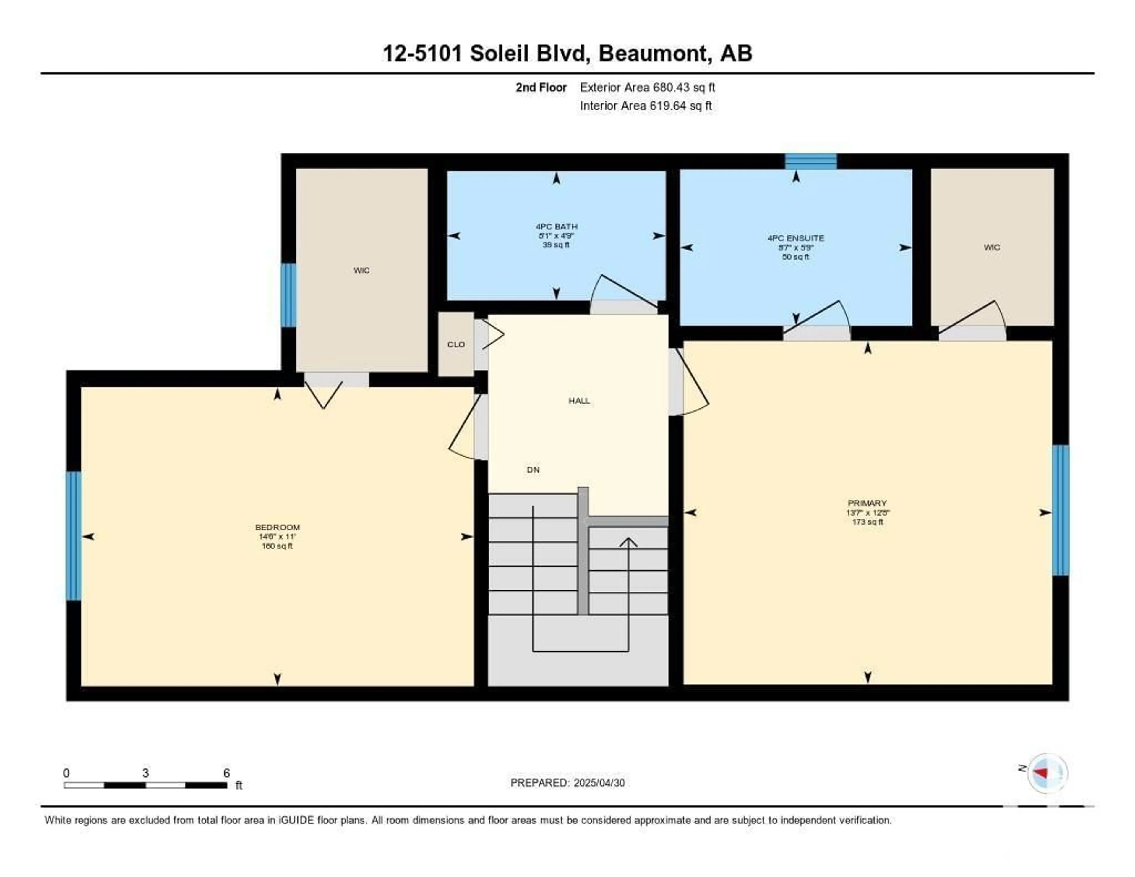 Floor plan for 12 5101 SOLEIL BV, Beaumont Alberta T4X0E3