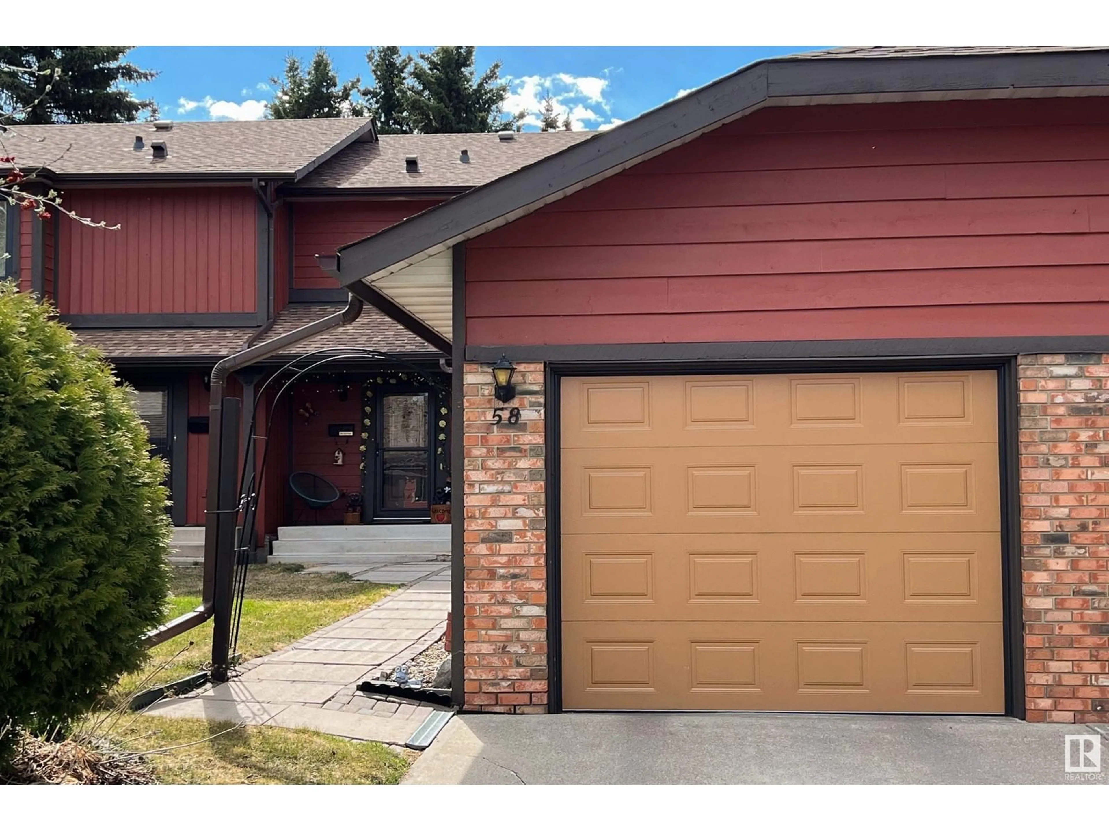 Home with brick exterior material, street for 58 LACOMBE PT, St. Albert Alberta T8N3P7
