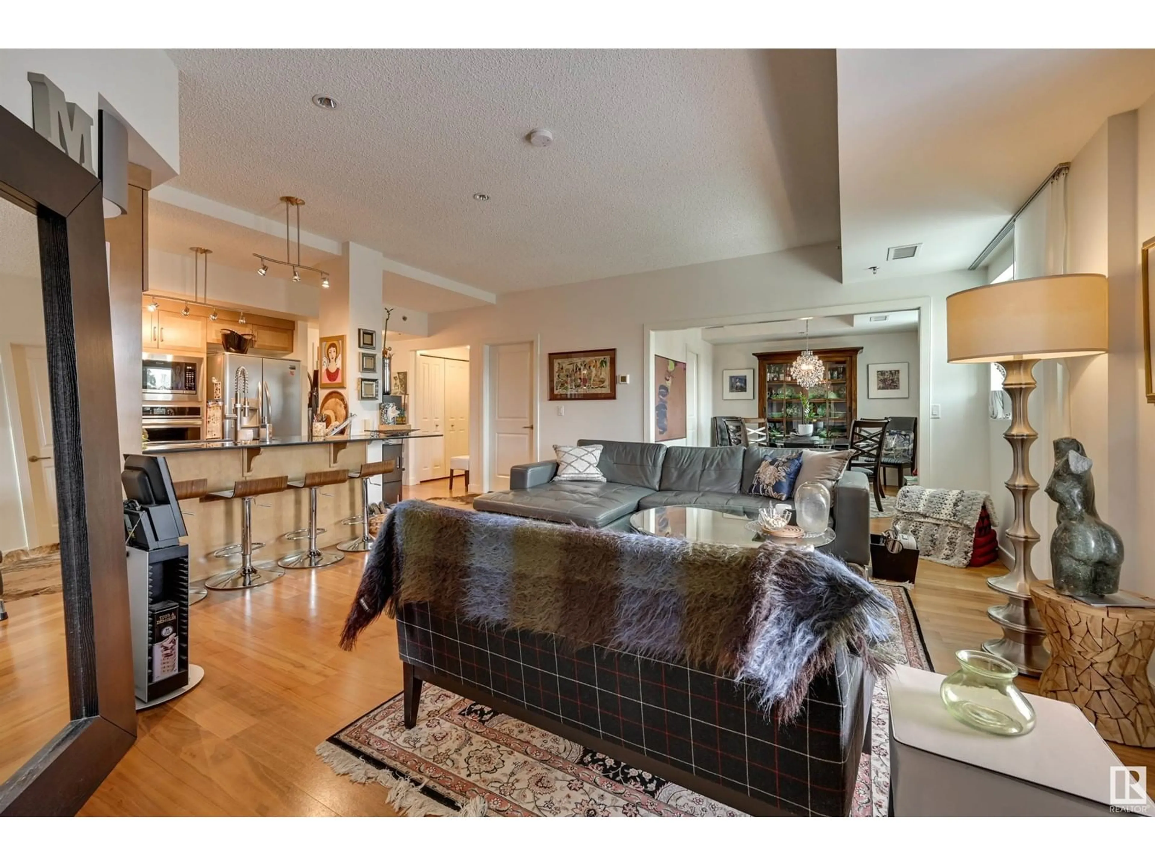 Open concept kitchen, unknown for #306 - 9316 82 AV, Edmonton Alberta T6C0Z6