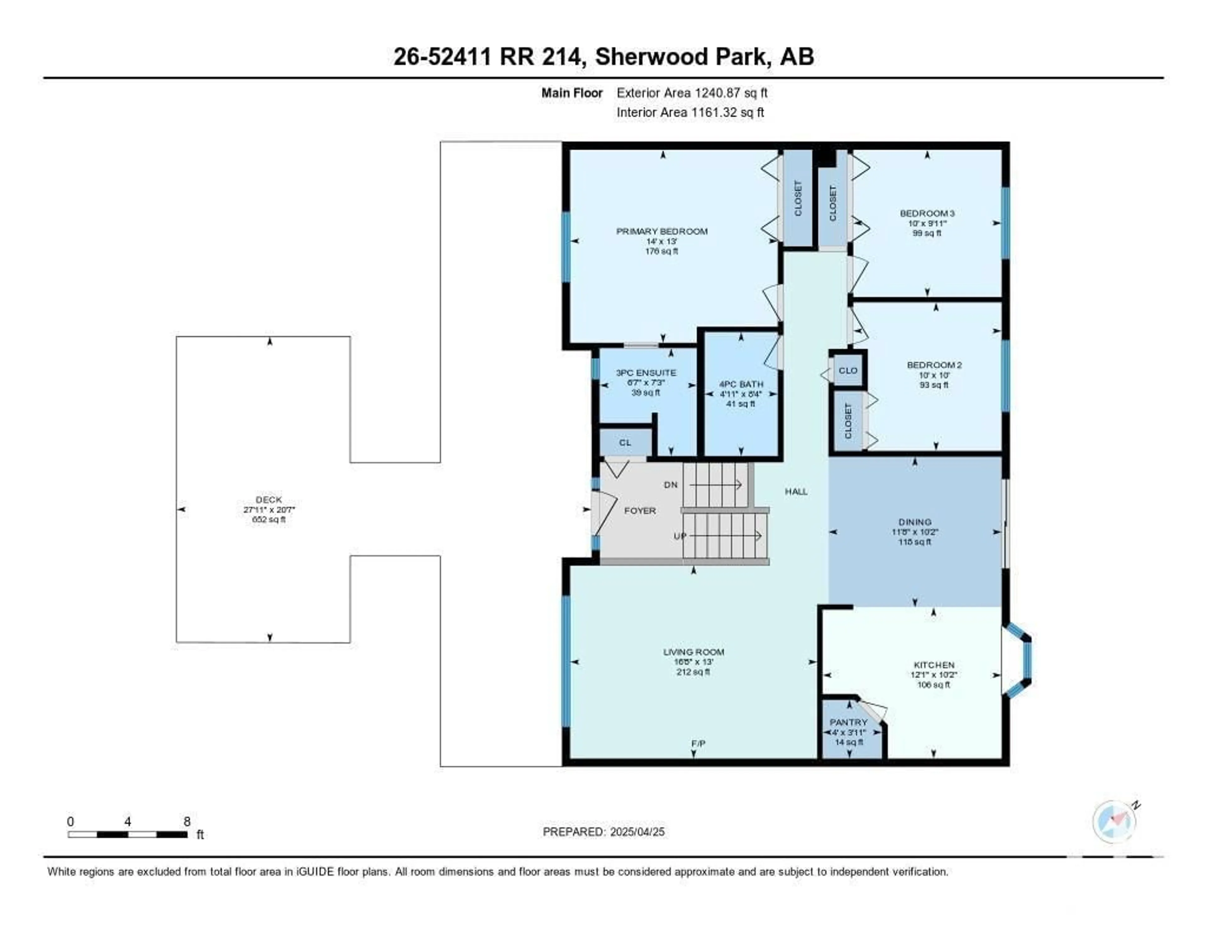 Floor plan for 52411 - 26 RGE ROAD 214, Rural Strathcona County Alberta T8E2G8