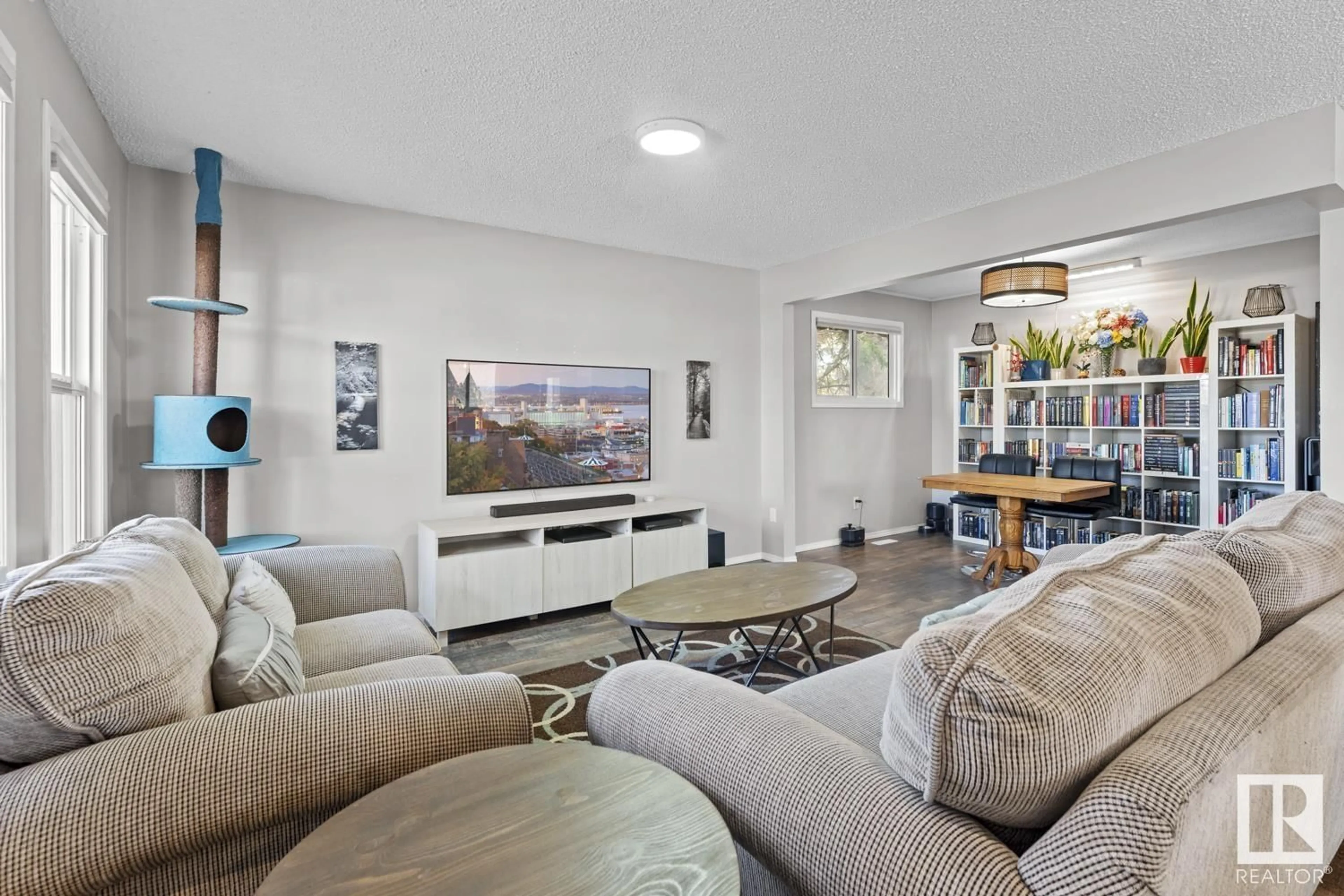 Living room with furniture, unknown for 1403 9 ST, Cold Lake Alberta T9M1J7