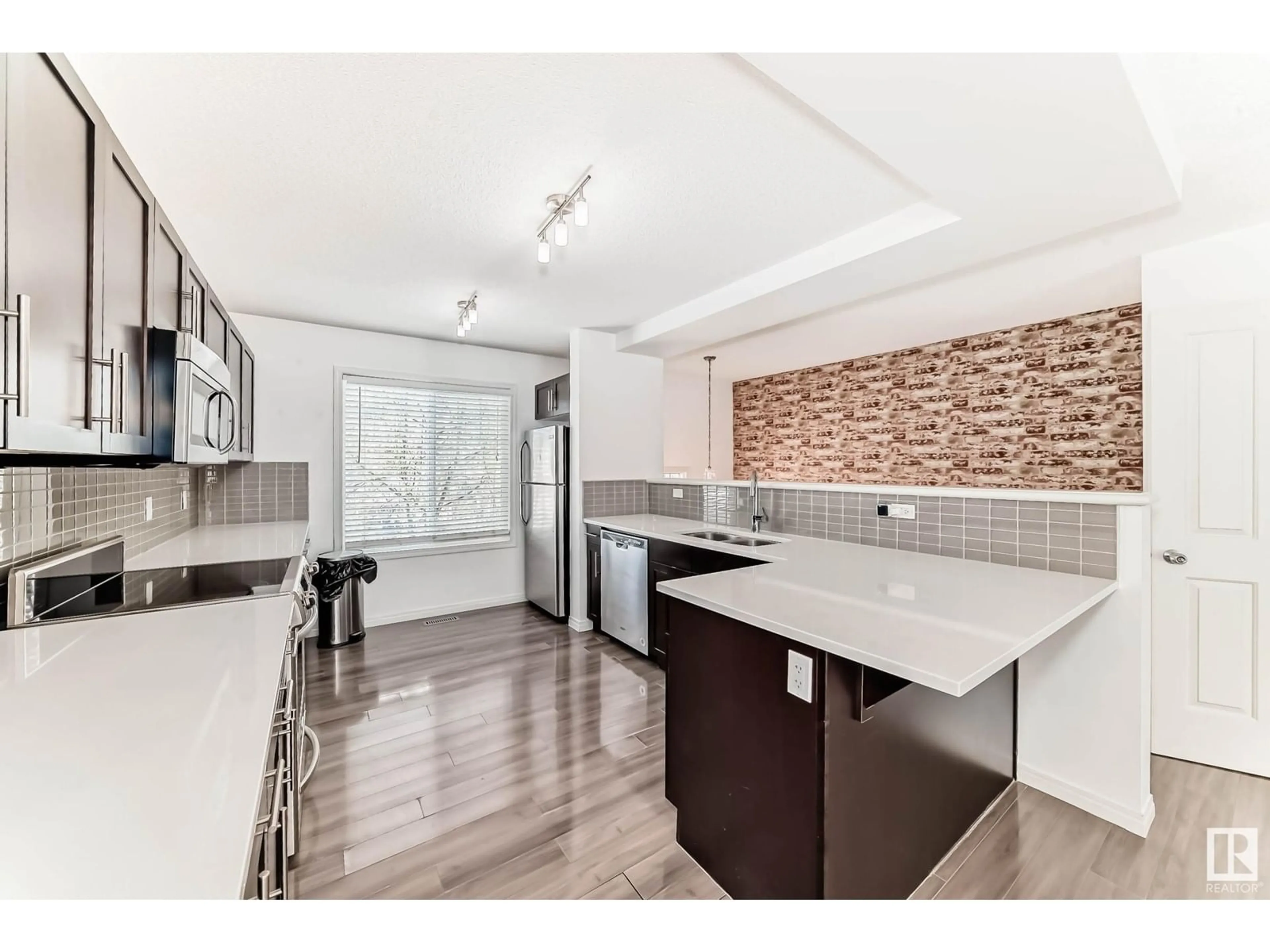 Open concept kitchen, ceramic/tile floor for #23 - 460 HEMINGWAY RD, Edmonton Alberta T6M0M5