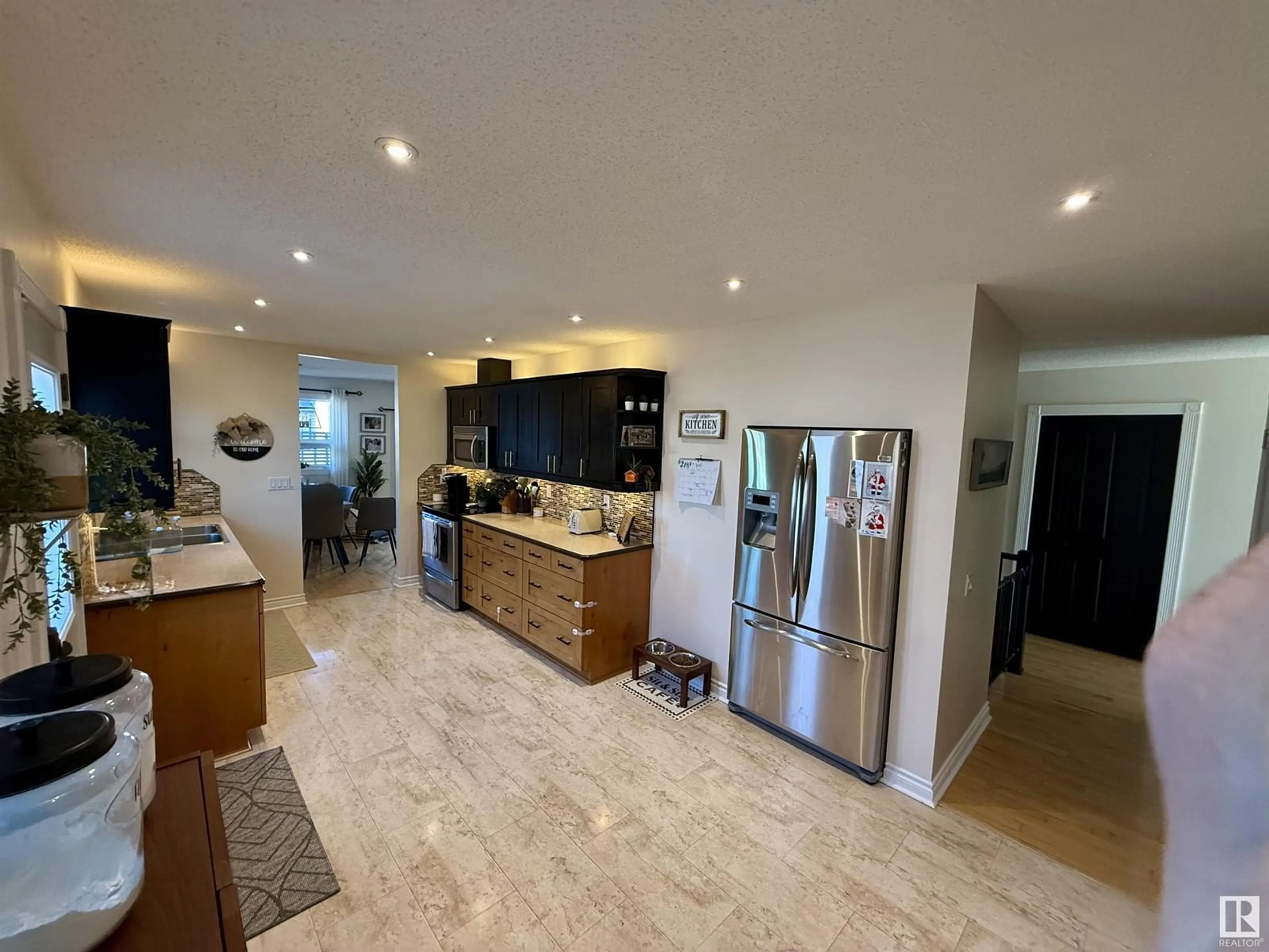 Open concept kitchen, unknown for 12208 151 AV, Edmonton Alberta T5X4A6