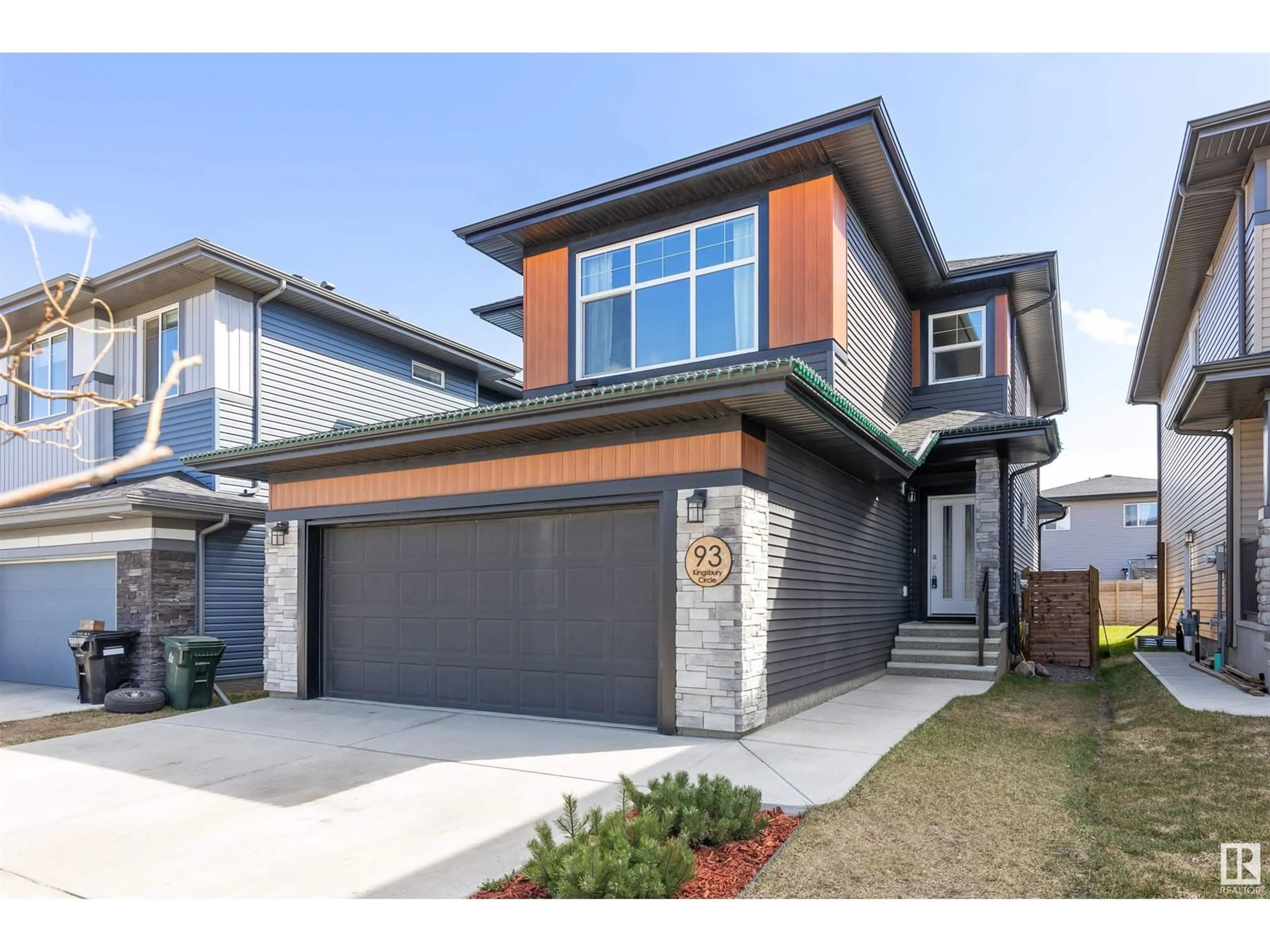 Home with brick exterior material, street for 93 KINGSBURY CI, Spruce Grove Alberta T7X0C9