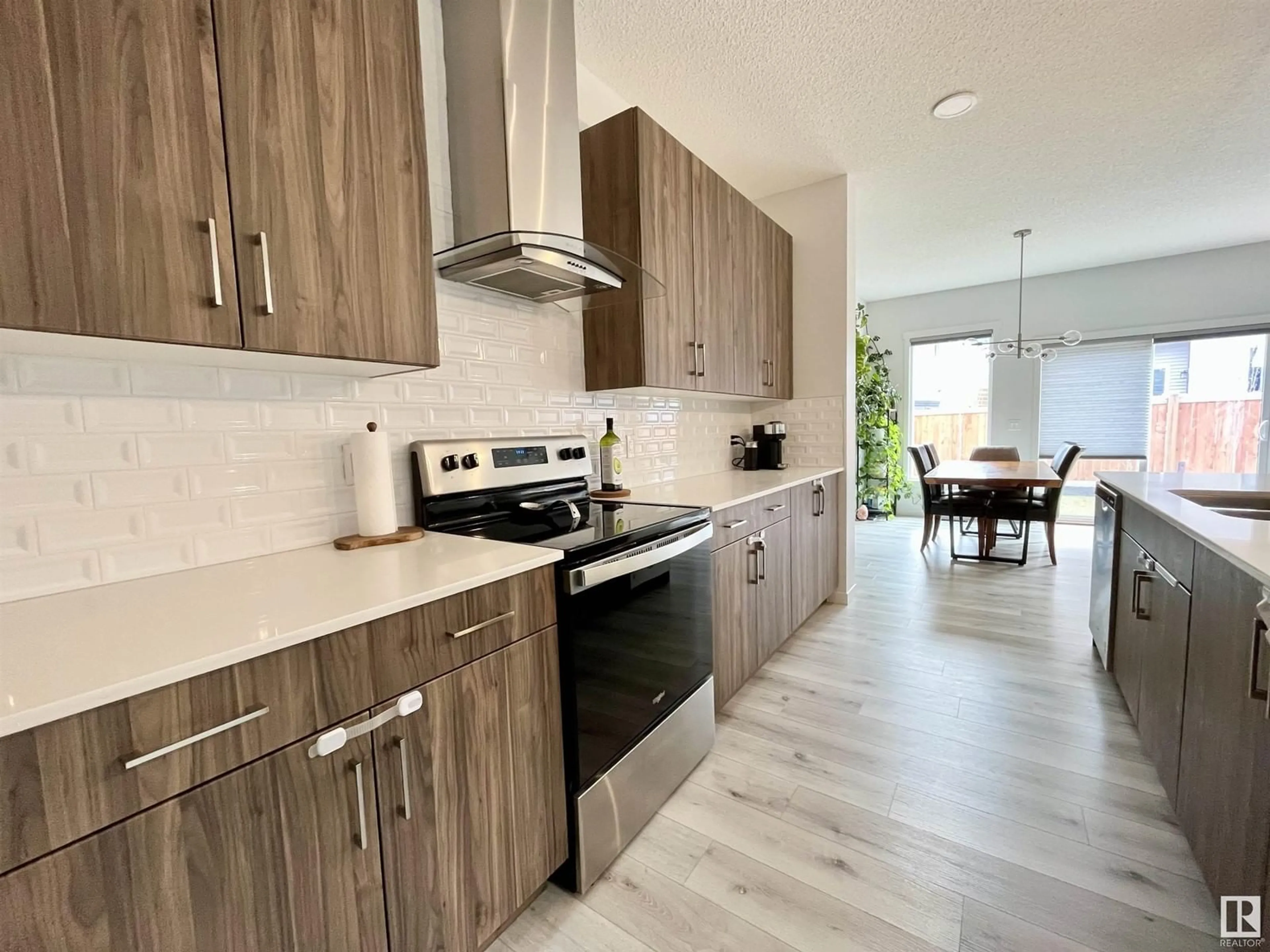Open concept kitchen, unknown for 22319 94 AV, Edmonton Alberta T5T7J9