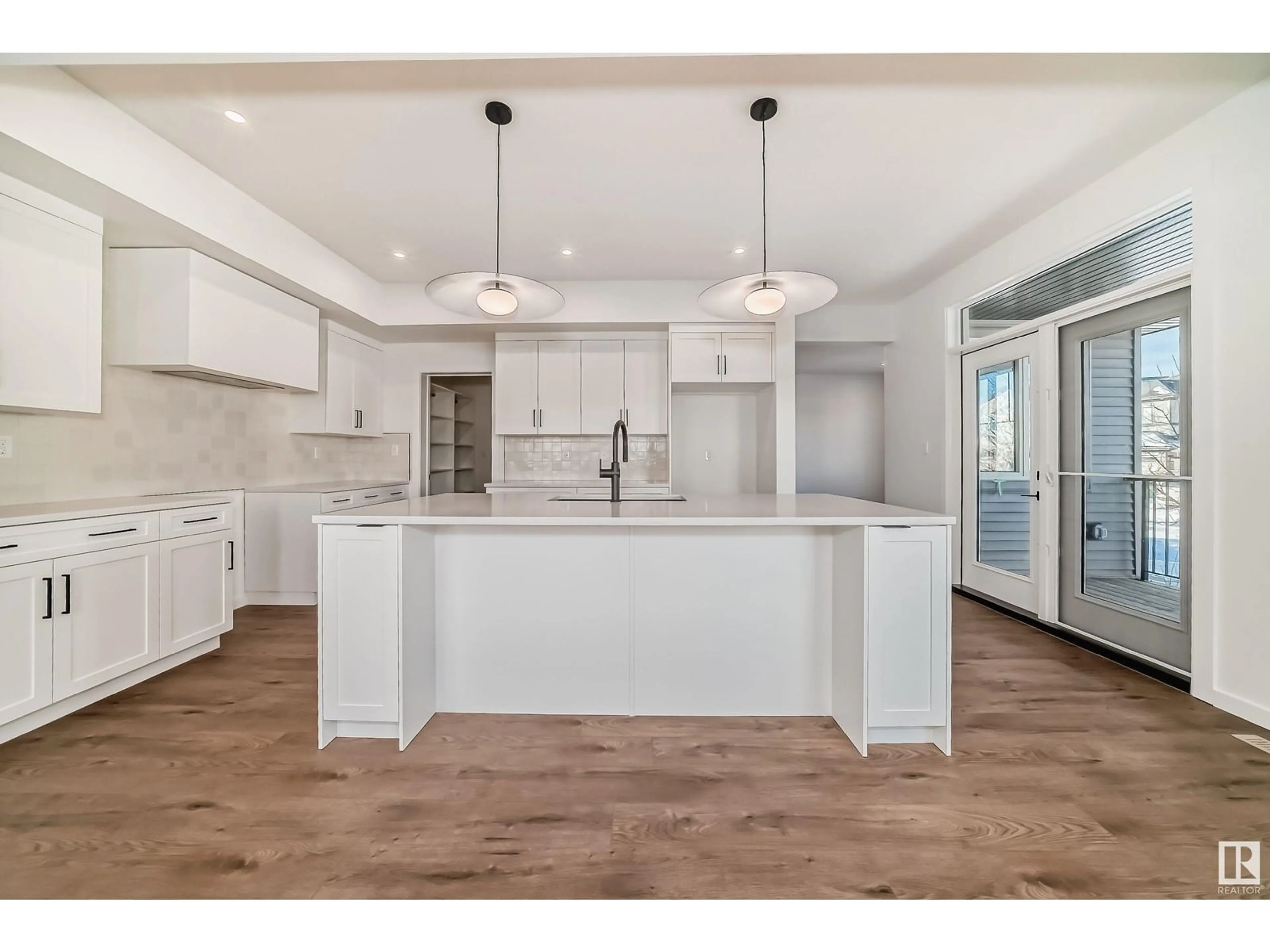 Open concept kitchen, unknown for SW - 1365 AINSLIE WD, Edmonton Alberta T6W0H7