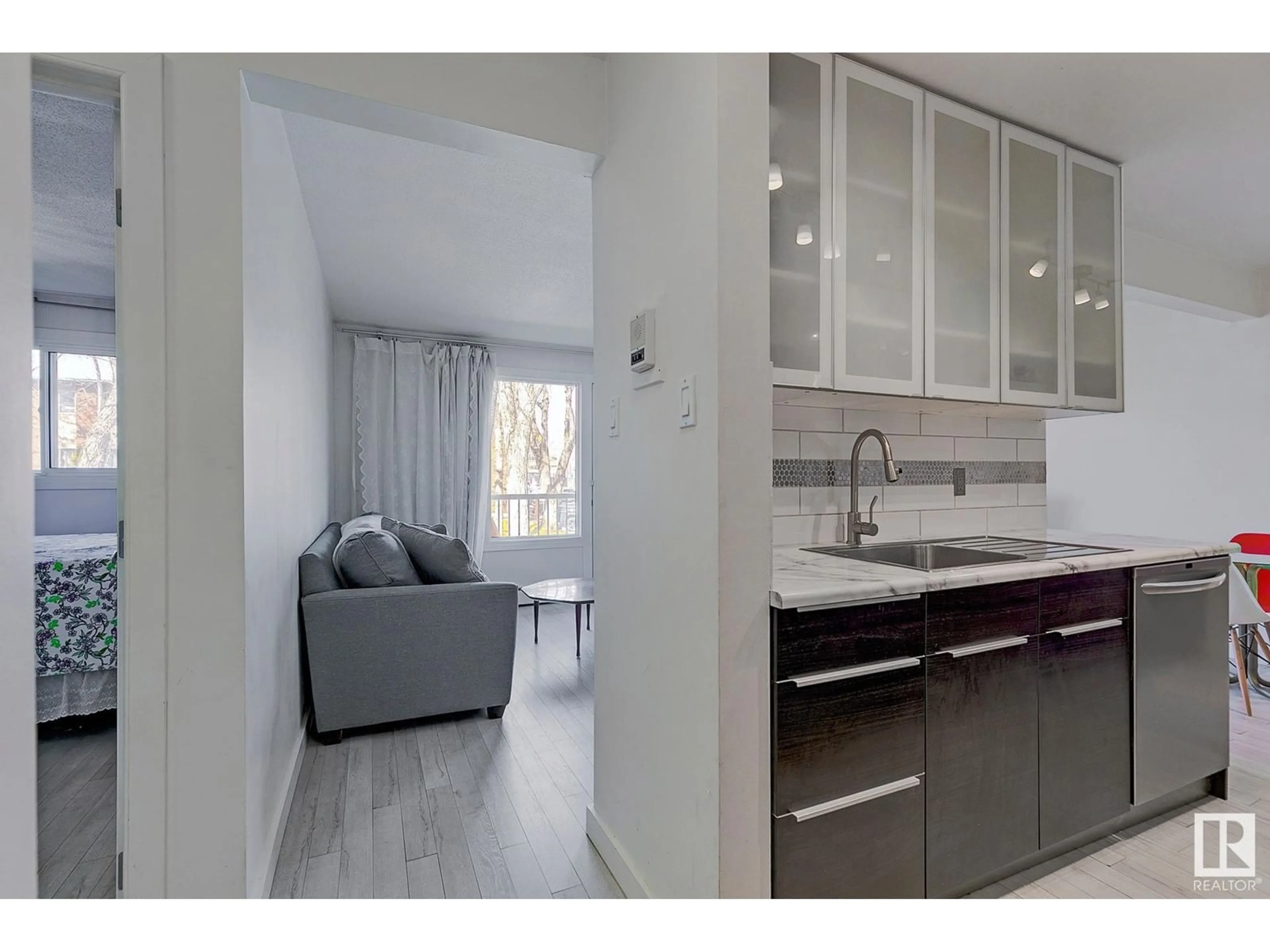 Open concept kitchen, unknown for 207 - 10345 123 ST, Edmonton Alberta T5N1N5
