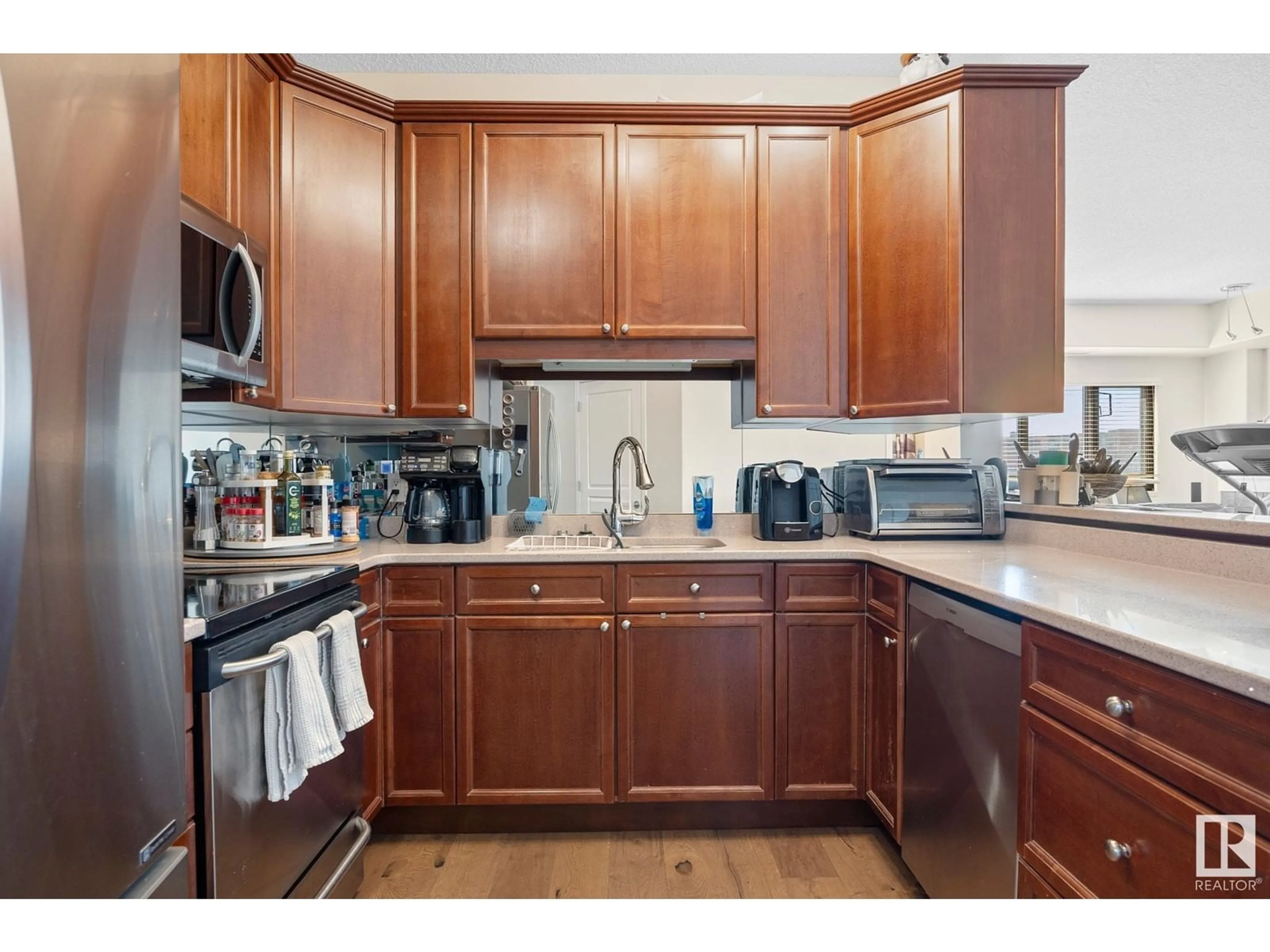 Standard kitchen, unknown for #502 - 10319 111 ST, Edmonton Alberta T5K0A2