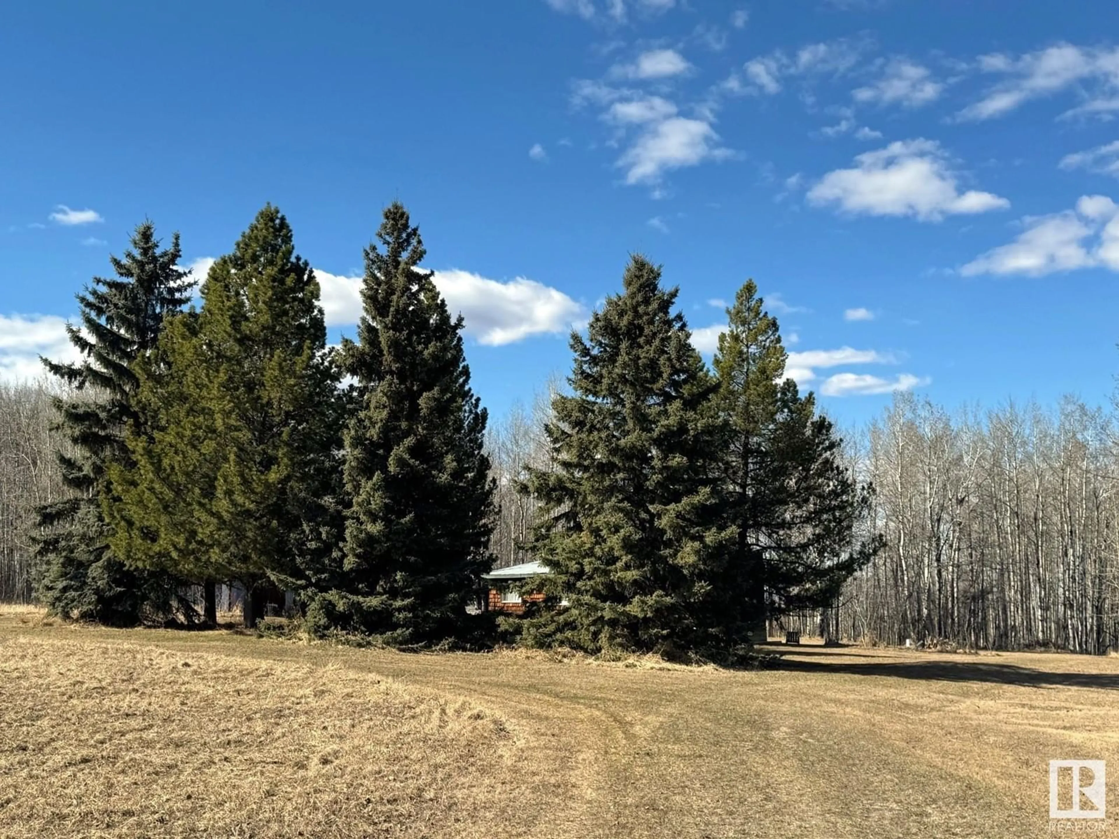 A pic from outside/outdoor area/front of a property/back of a property/a pic from drone, forest/trees view for 9326 TWP RD 550, Rural Yellowhead Alberta T0E2M0