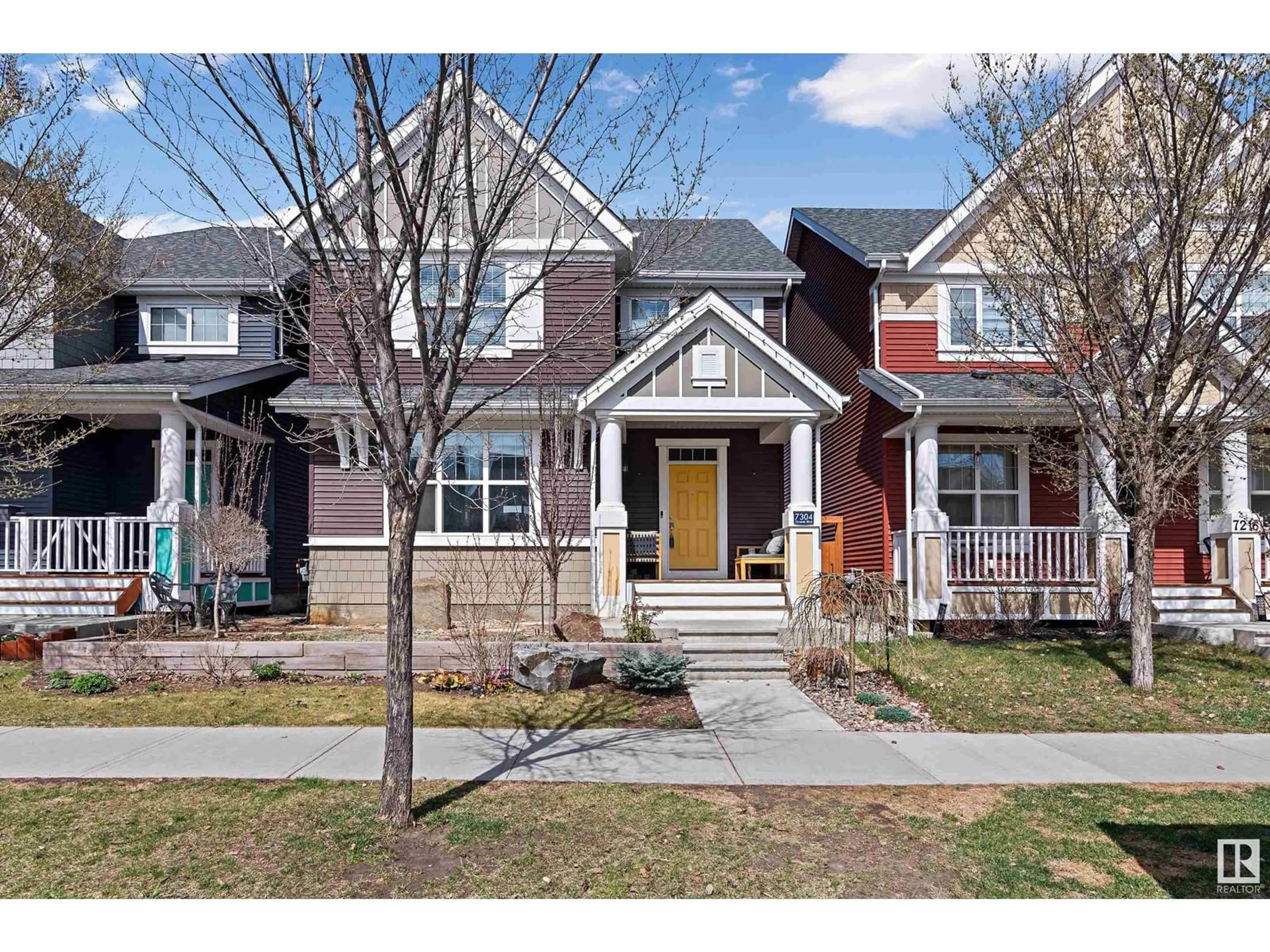 Home with brick exterior material, street for 7304 SUMMERSIDE GRANDE BV, Edmonton Alberta T6X0V2
