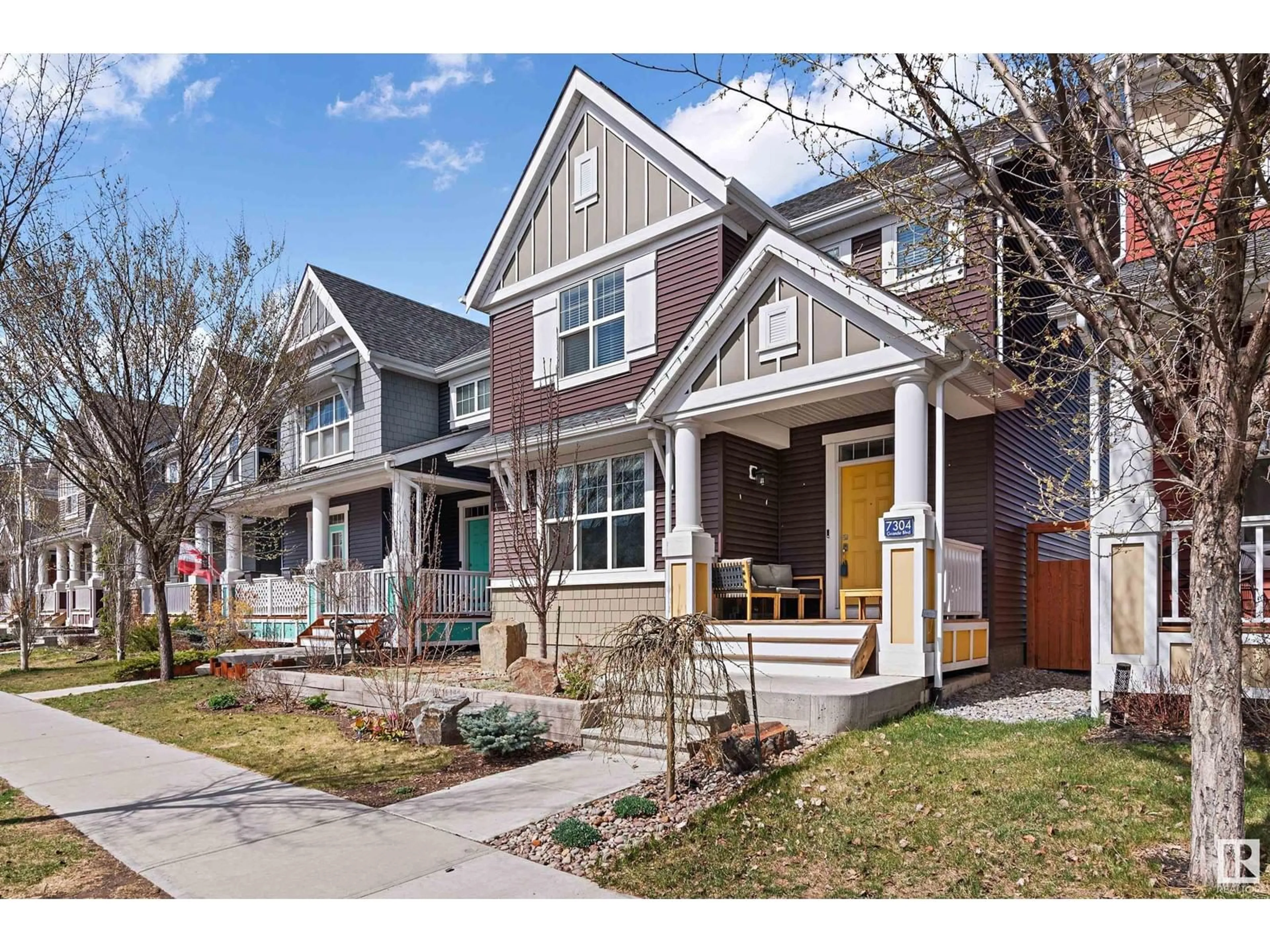 Home with brick exterior material, street for 7304 SUMMERSIDE GRANDE BV, Edmonton Alberta T6X0V2