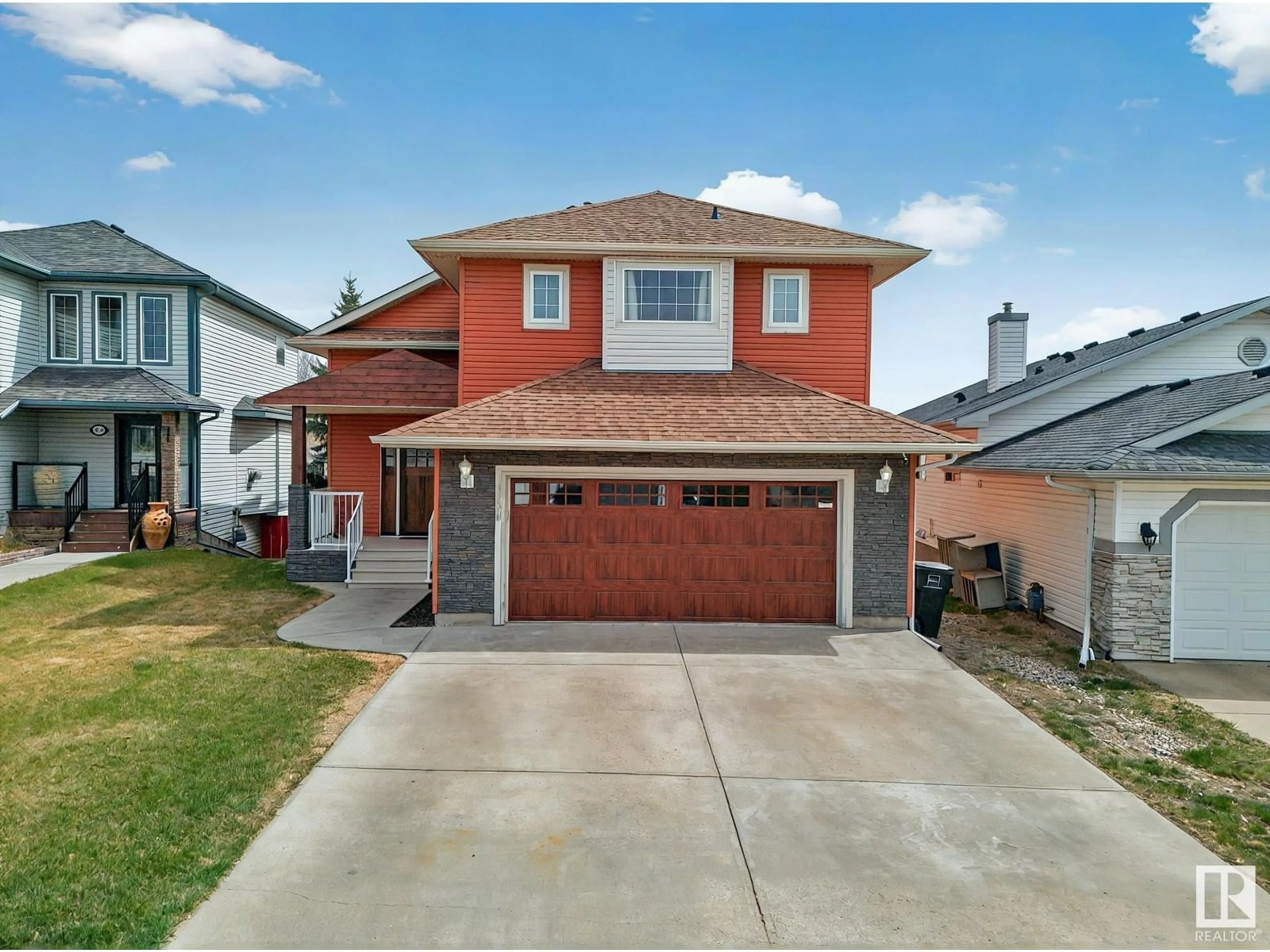 Home with brick exterior material, street for 14939 47 ST, Edmonton Alberta T5Y2Z3