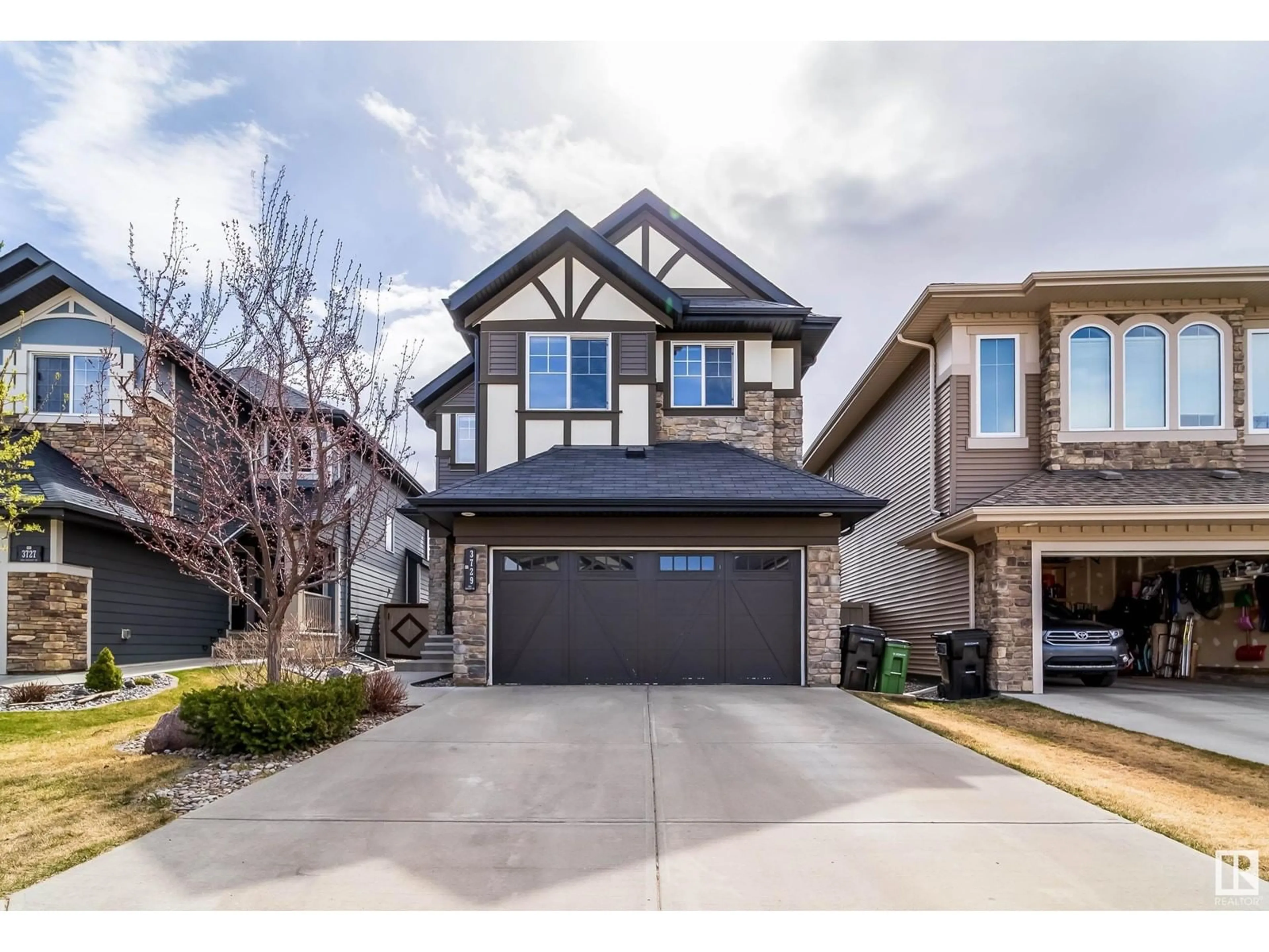 Home with brick exterior material, street for 3729 KIDD CR, Edmonton Alberta T6W2R1