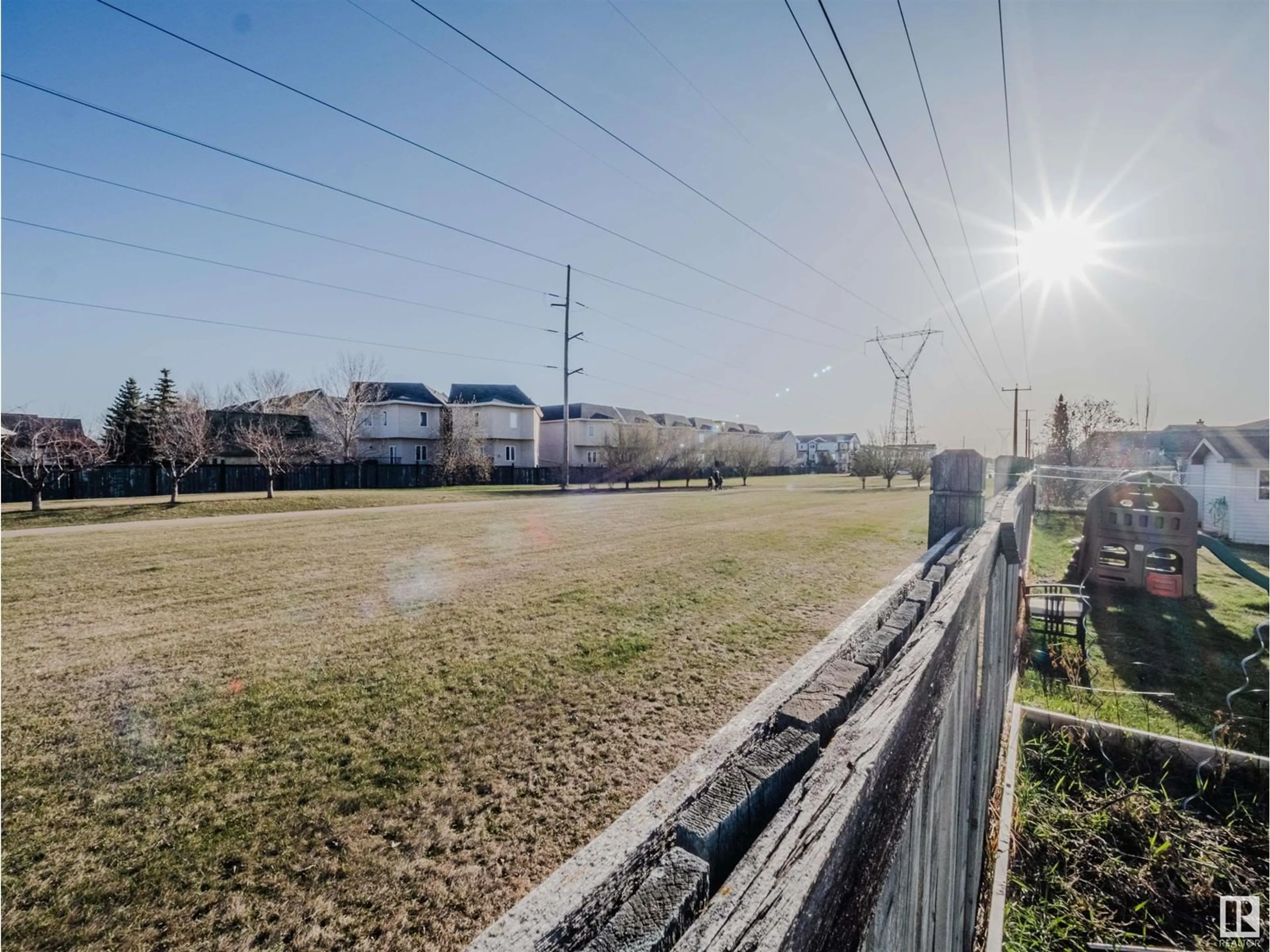 A pic from outside/outdoor area/front of a property/back of a property/a pic from drone, street for 8720 163 AV, Edmonton Alberta T5X3K5