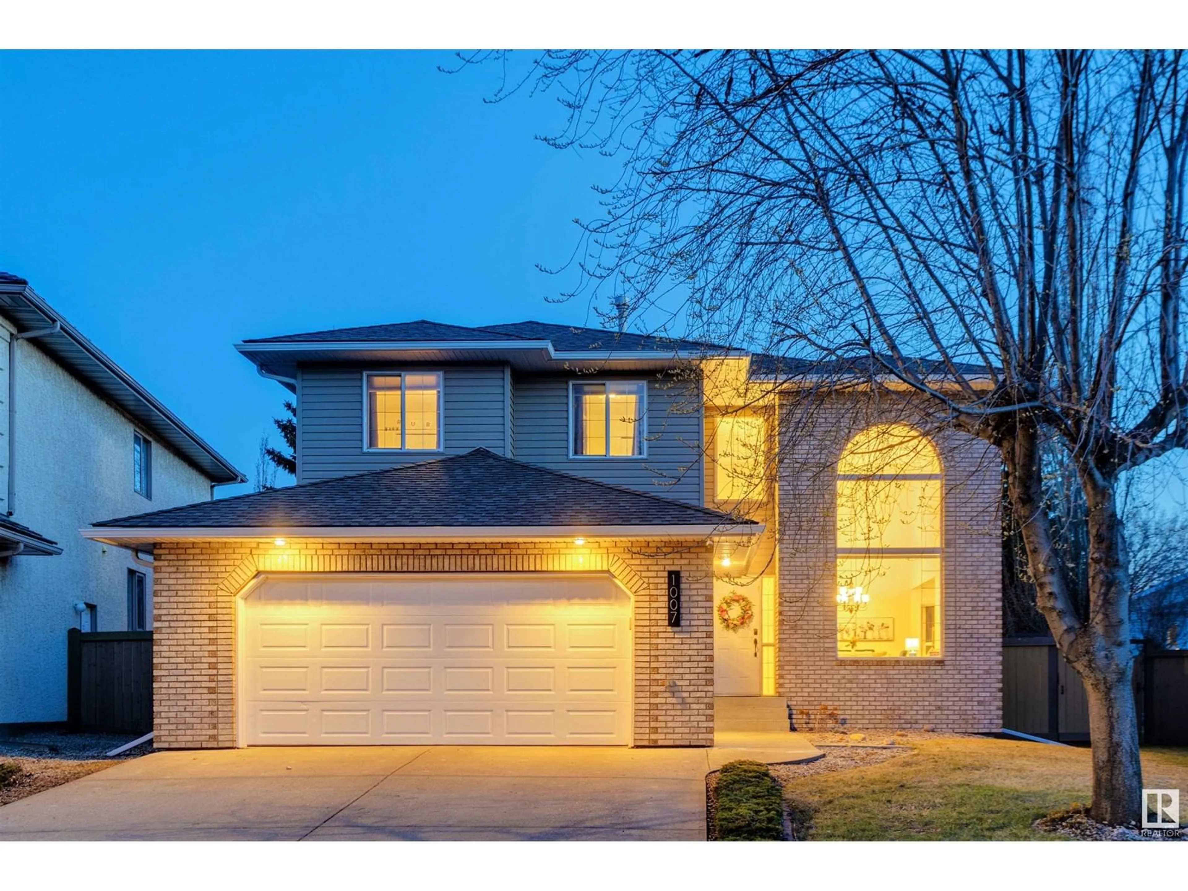 Home with brick exterior material, street for 1007 BURNS CL, Edmonton Alberta T6R2L1
