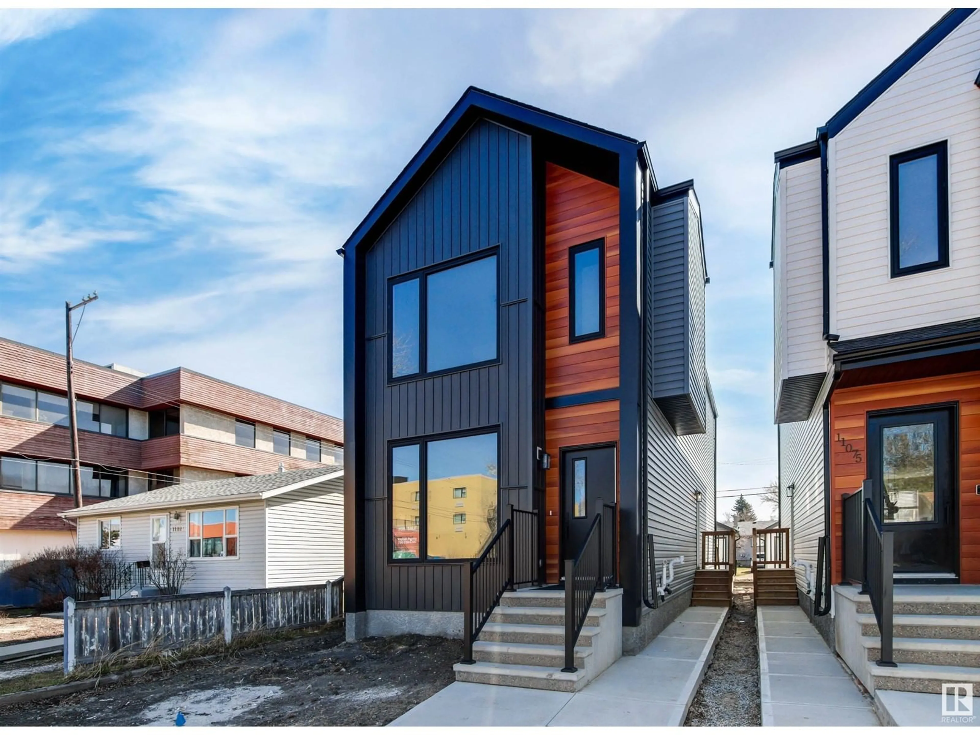 Home with vinyl exterior material, street for NW - 11077 150 ST, Edmonton Alberta T5P1R9
