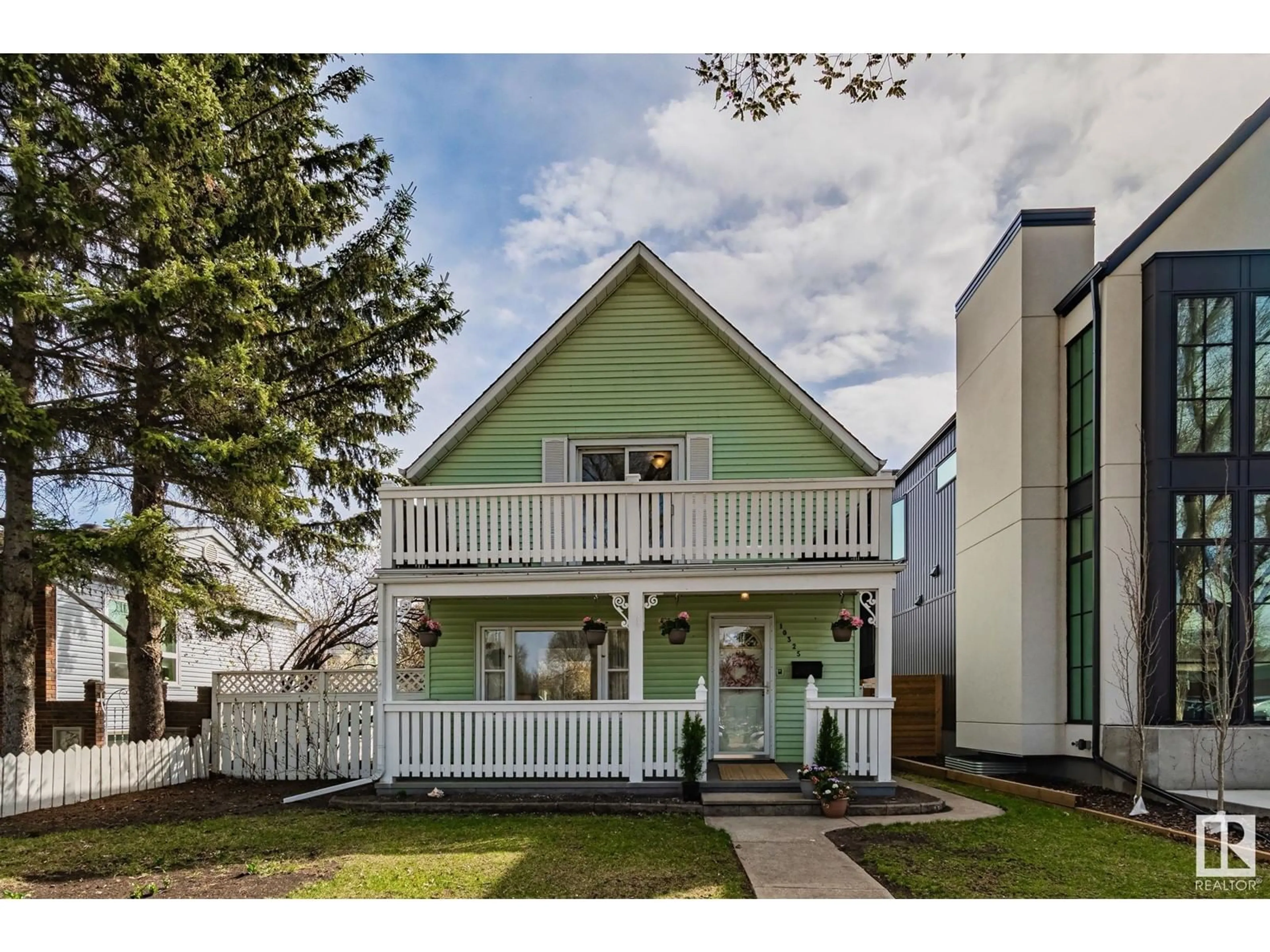 Home with vinyl exterior material, street for NW - 10325 81 ST, Edmonton Alberta T6A3K8
