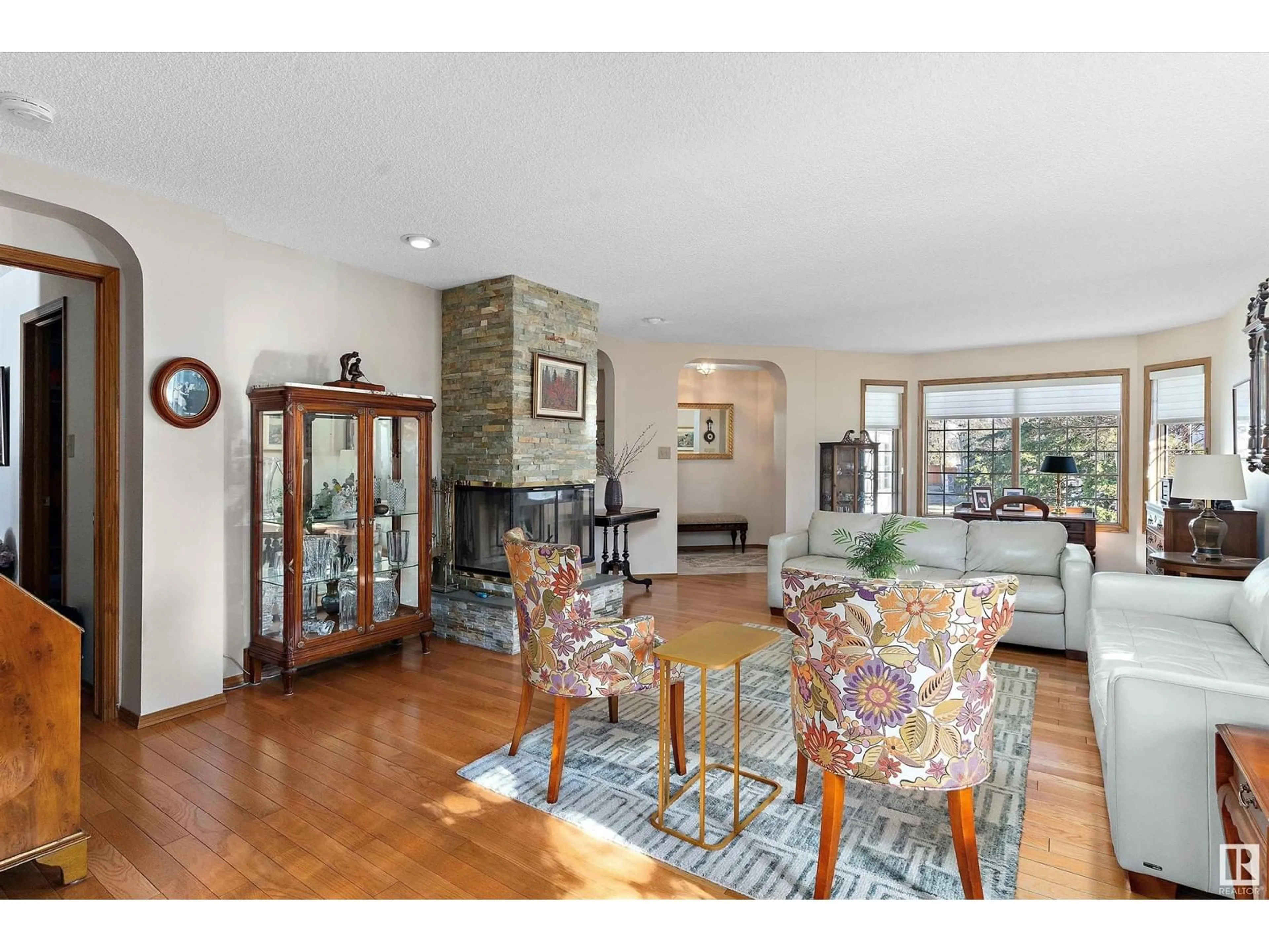Living room with furniture, unknown for 108 IRONWOOD PL, Edmonton Alberta T6J6R4