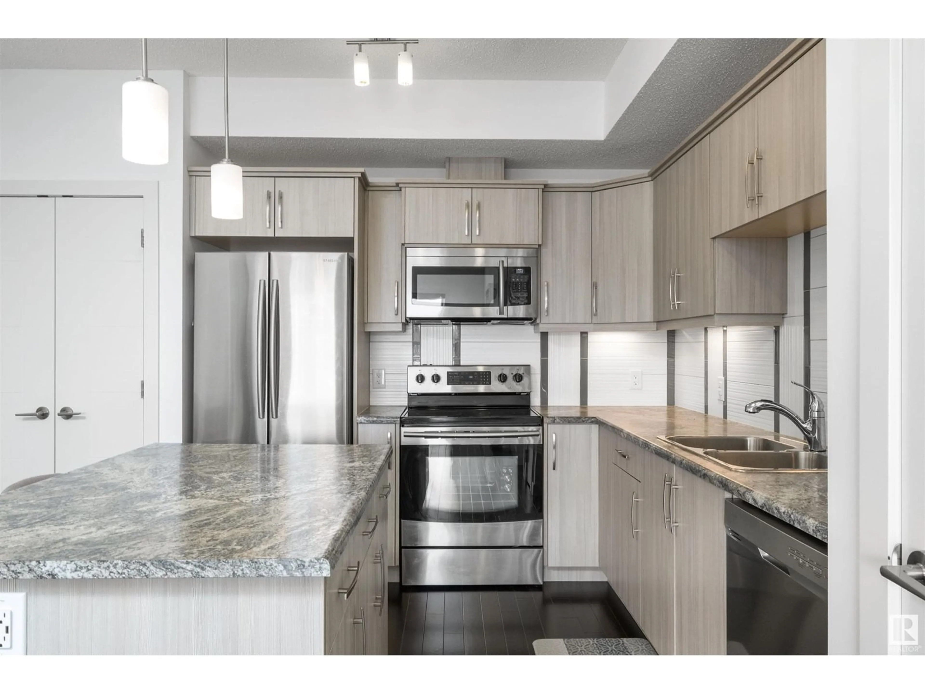 Open concept kitchen, unknown for #312 - 10523 123 ST, Edmonton Alberta T5N1N9
