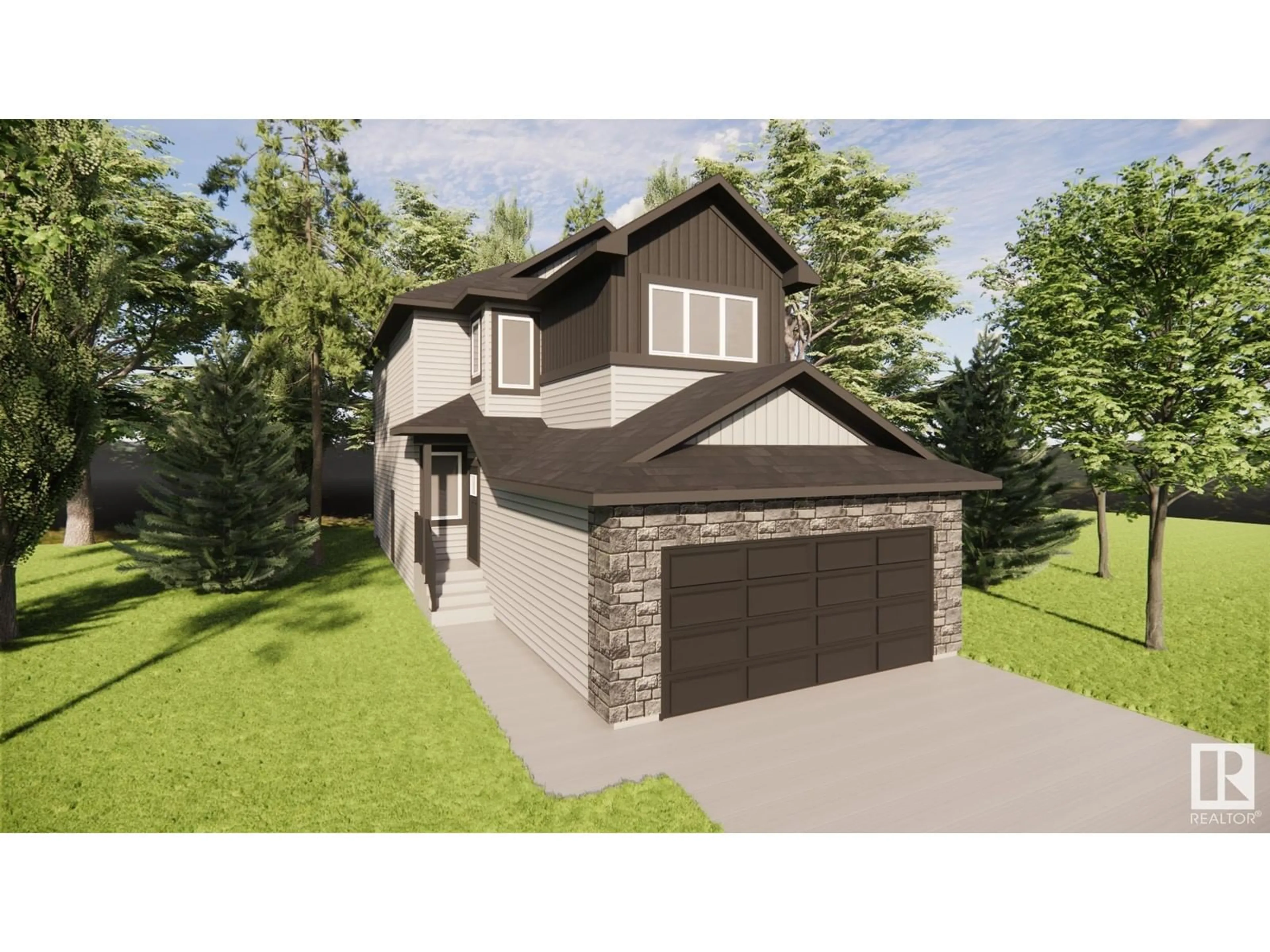 Home with brick exterior material, street for 10 GRAYSON GR, Stony Plain Alberta T7Z0A0