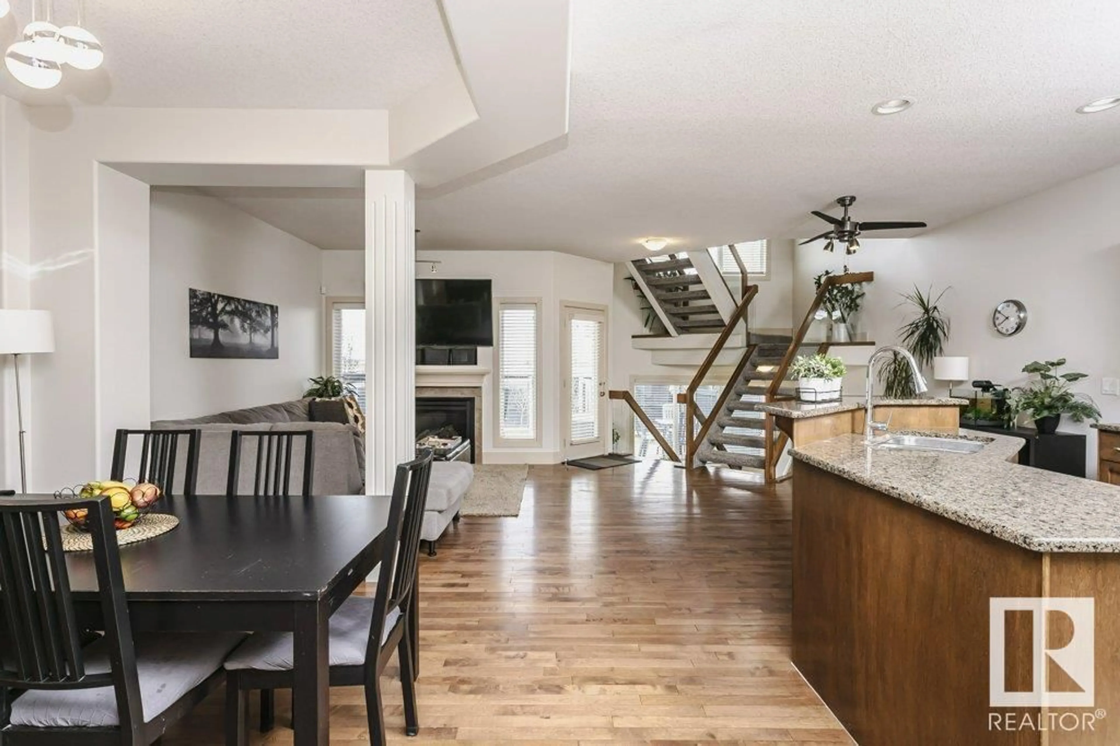 Open concept kitchen, unknown for #3 - 1901 126 ST, Edmonton Alberta T6W1X3