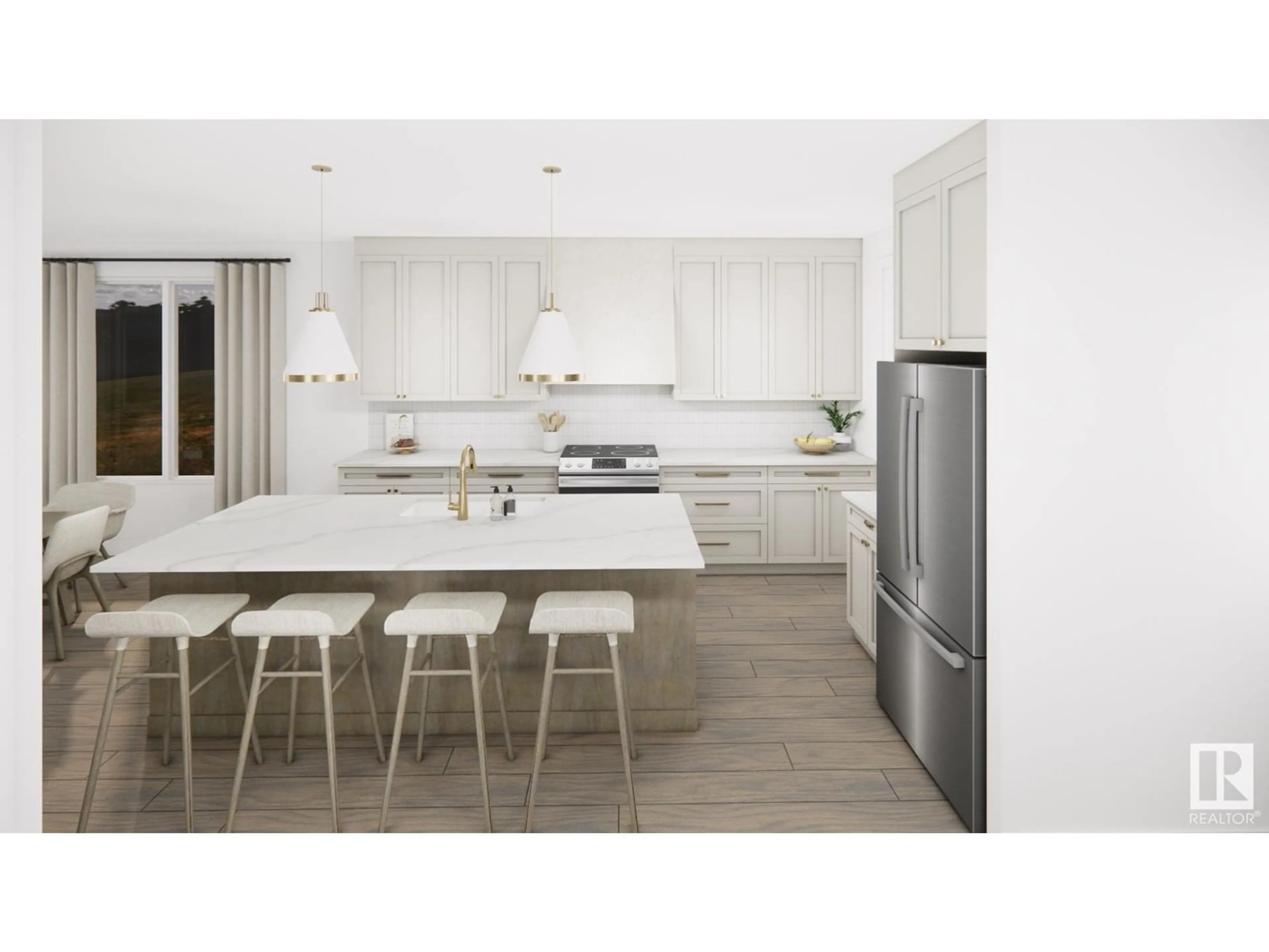 Open concept kitchen, unknown for 7 SYDWYCK CI, Spruce Grove Alberta T7X0A0