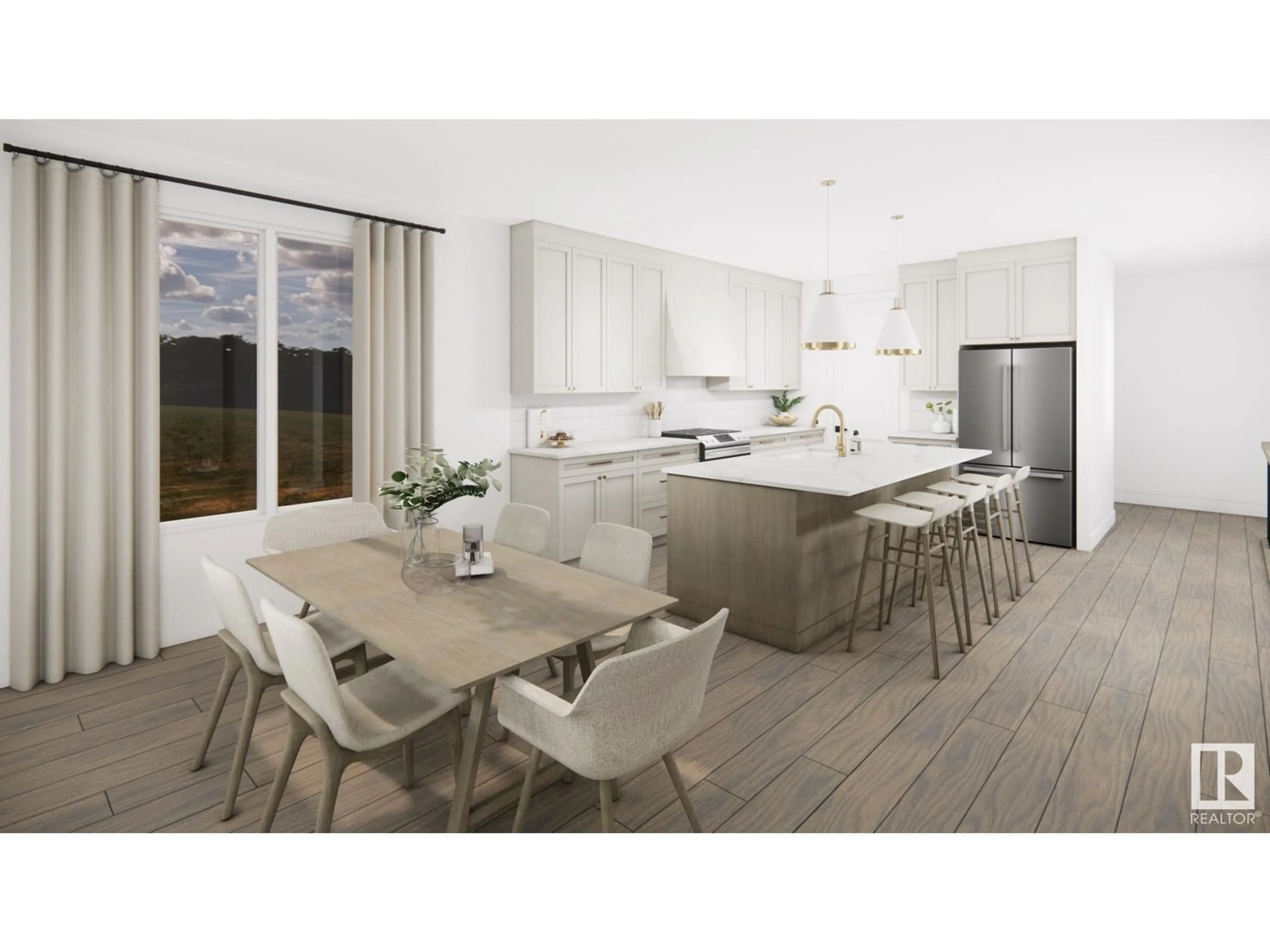 Open concept kitchen, unknown for 7 SYDWYCK CI, Spruce Grove Alberta T7X0A0