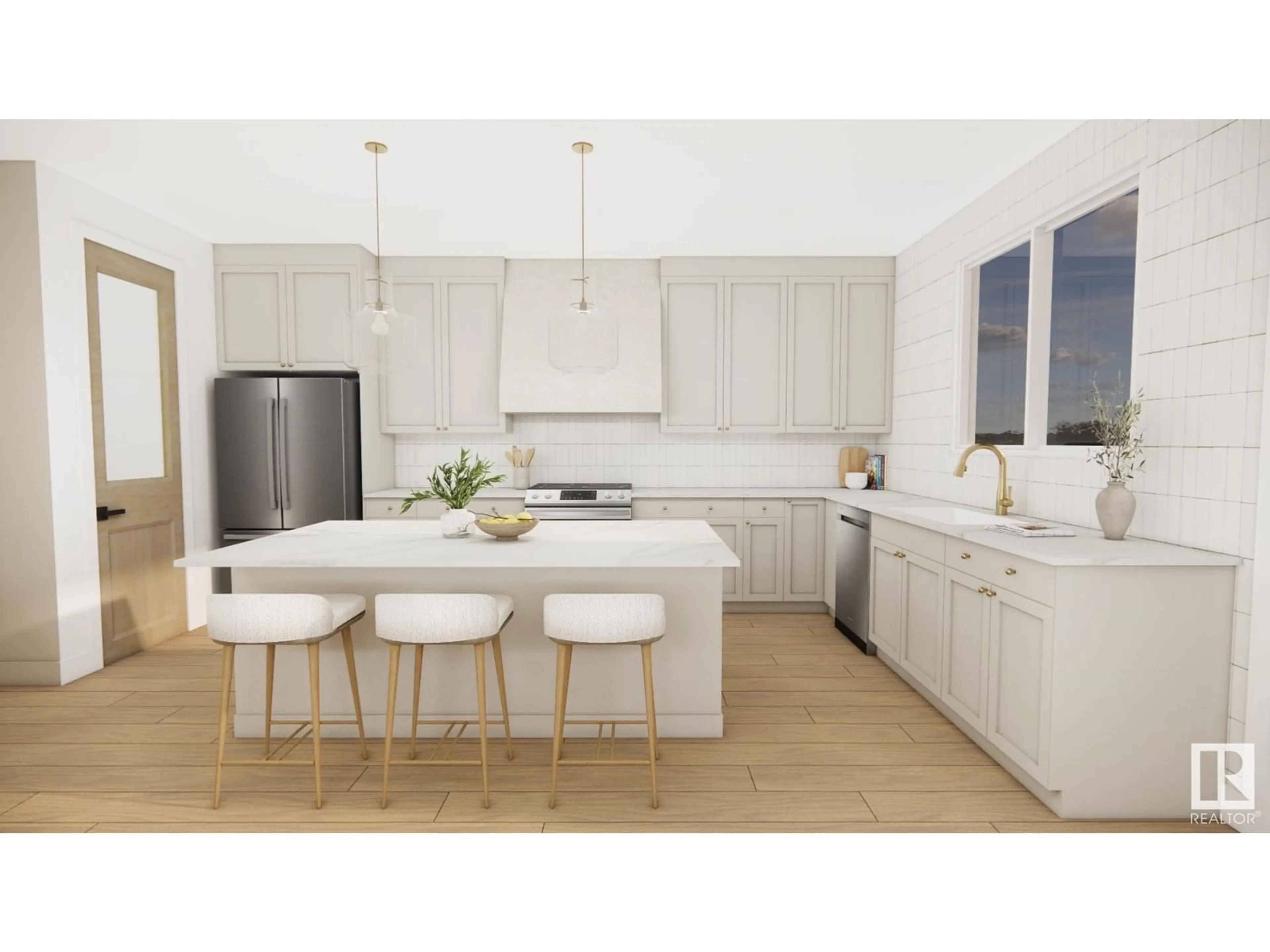 Open concept kitchen, unknown for 24 SYDWYCK CI, Spruce Grove Alberta T7X0A0