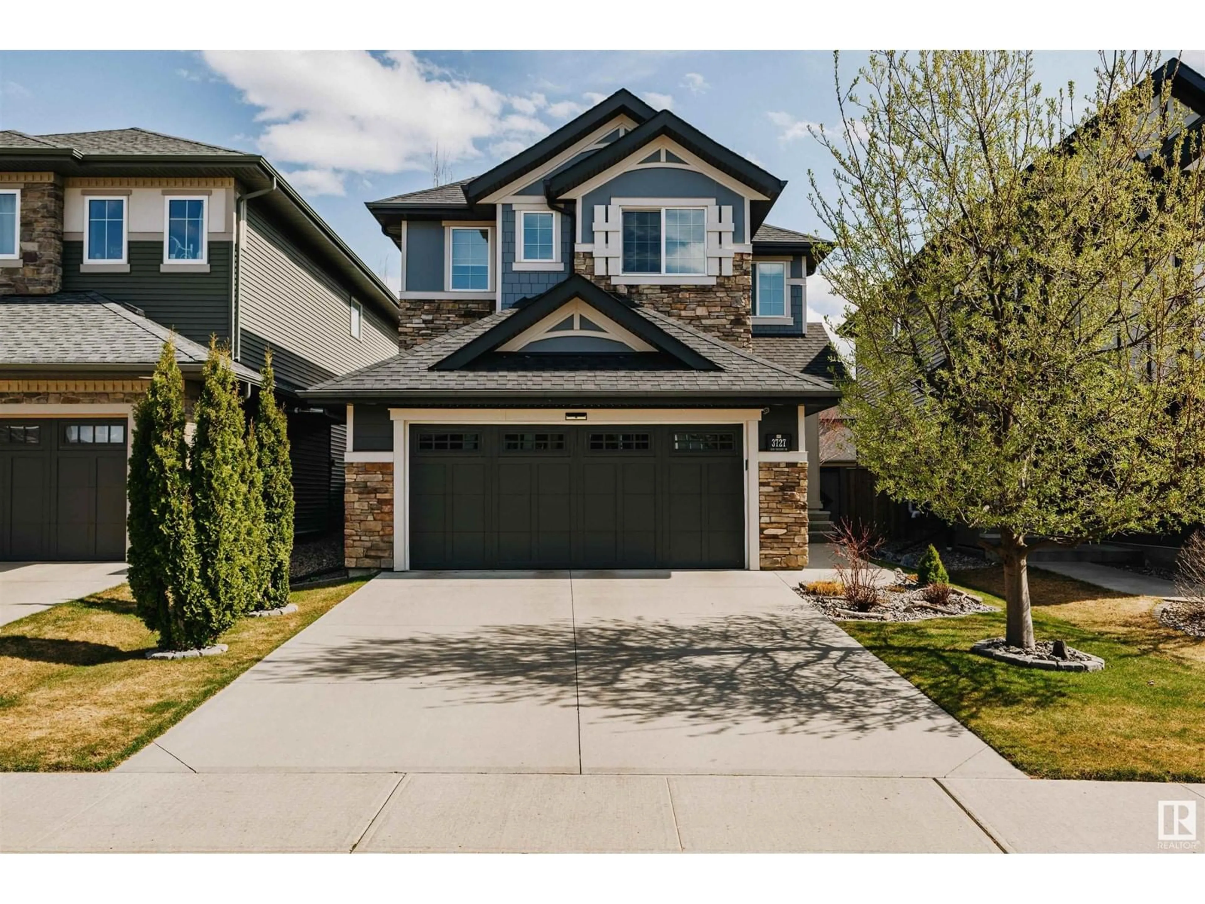 Home with brick exterior material, street for SW - 3727 KIDD CR, Edmonton Alberta T6W2R1