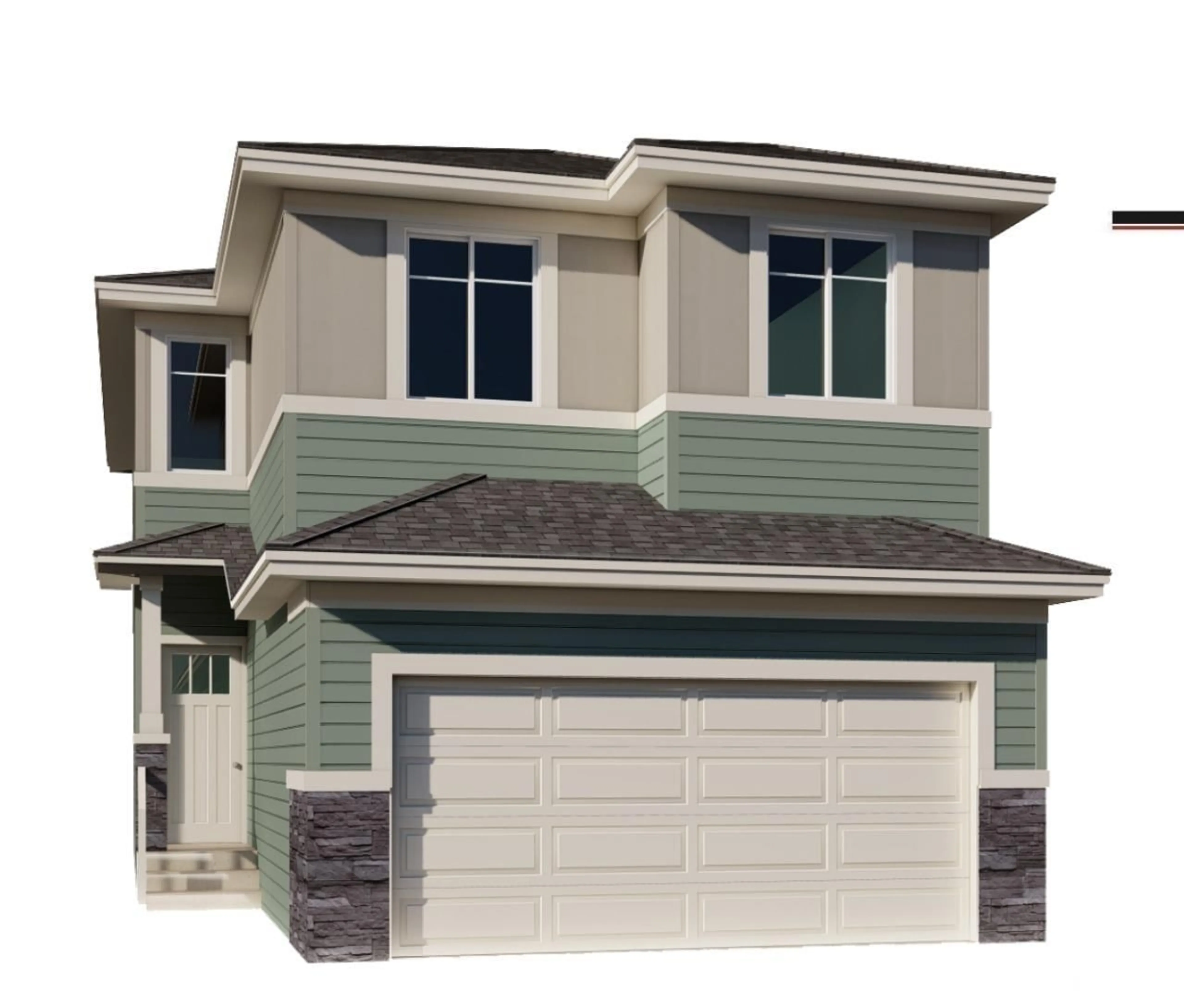 Home with vinyl exterior material, street for 37 GABLE CM, Spruce Grove Alberta T7X2W2