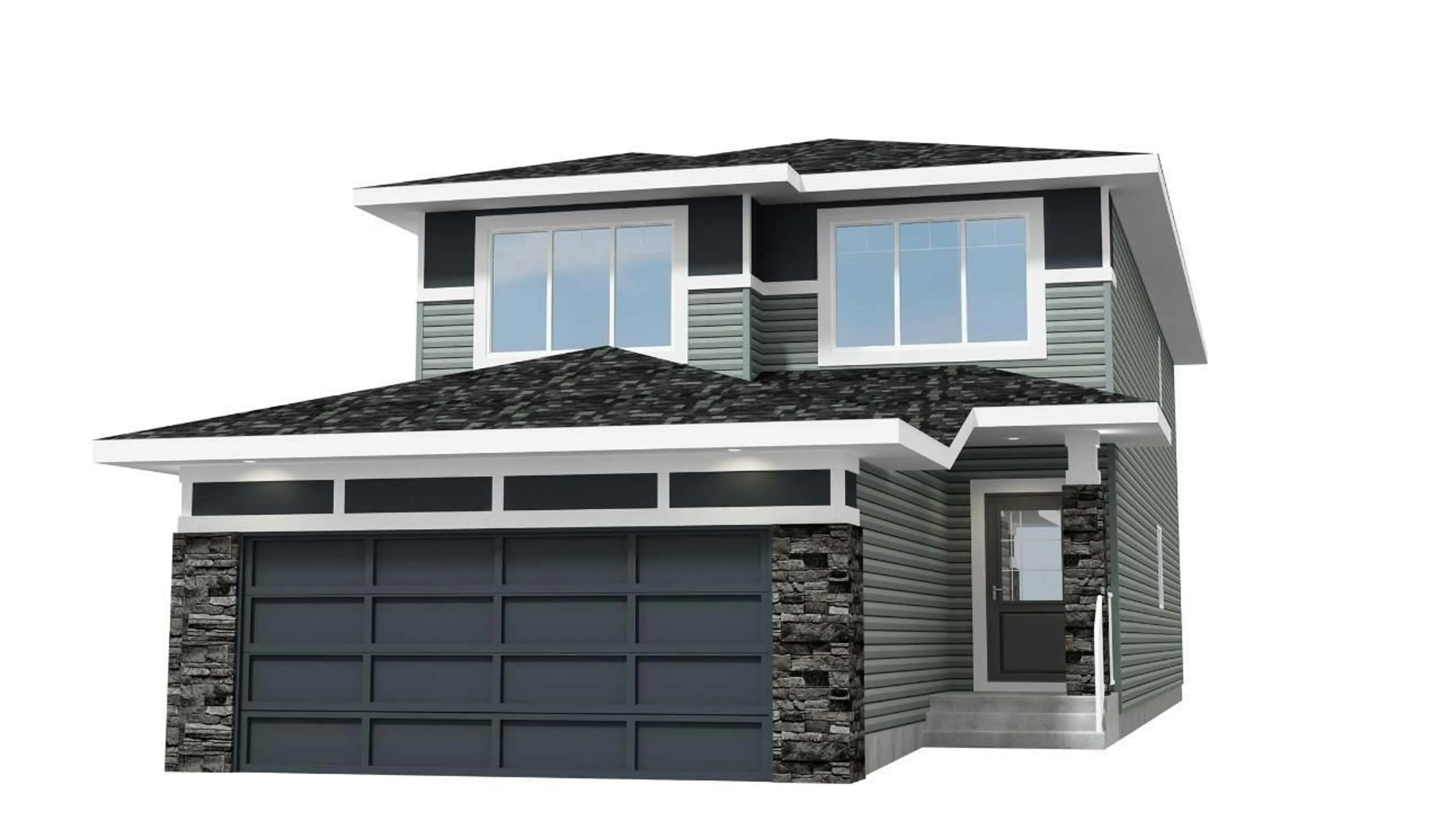 Home with vinyl exterior material, street for 157 ROYAL ST, St. Albert Alberta T8N8C9
