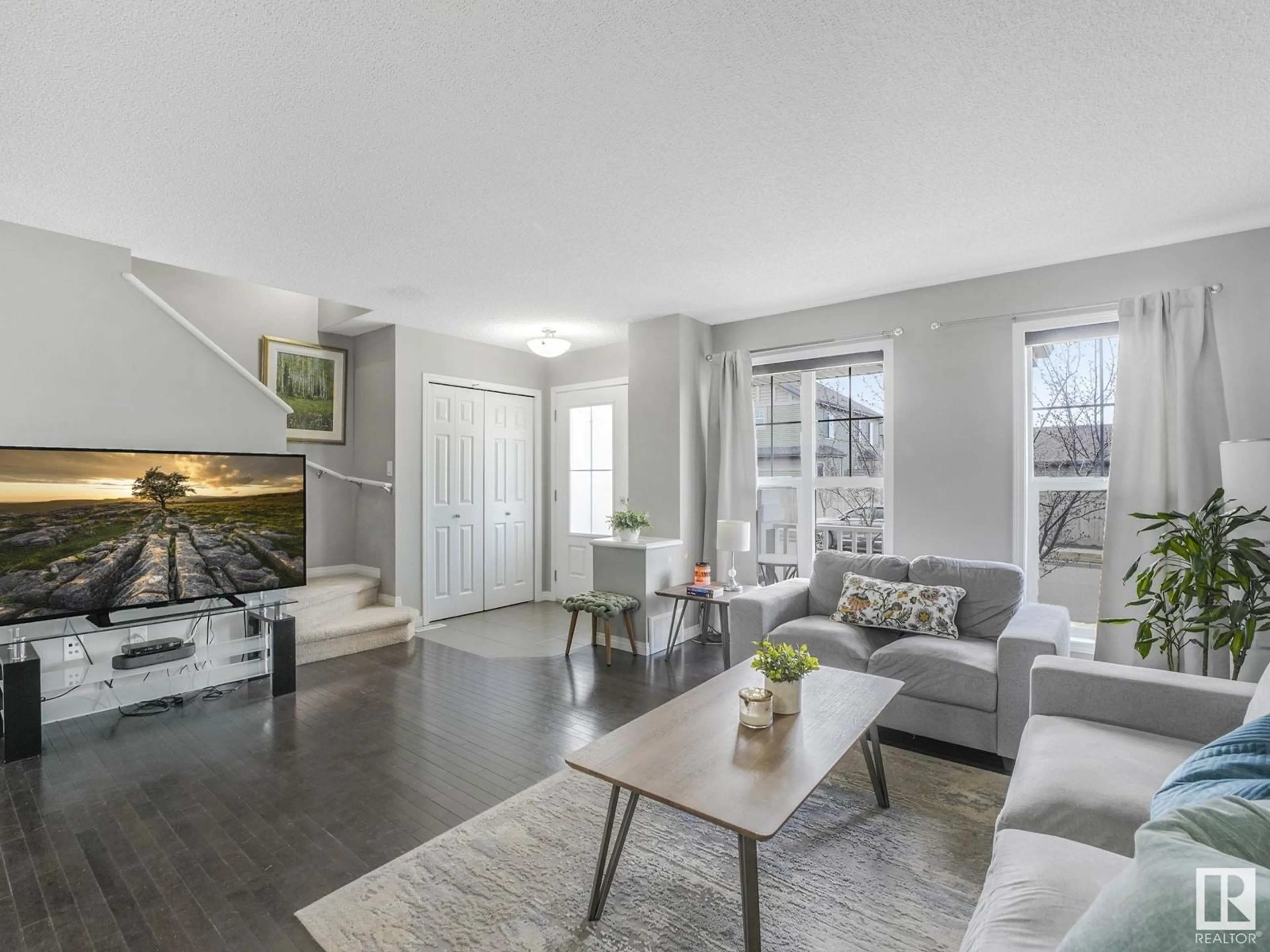 Living room with furniture, unknown for 4801 CRABAPPLE RU, Edmonton Alberta T6X0Y8